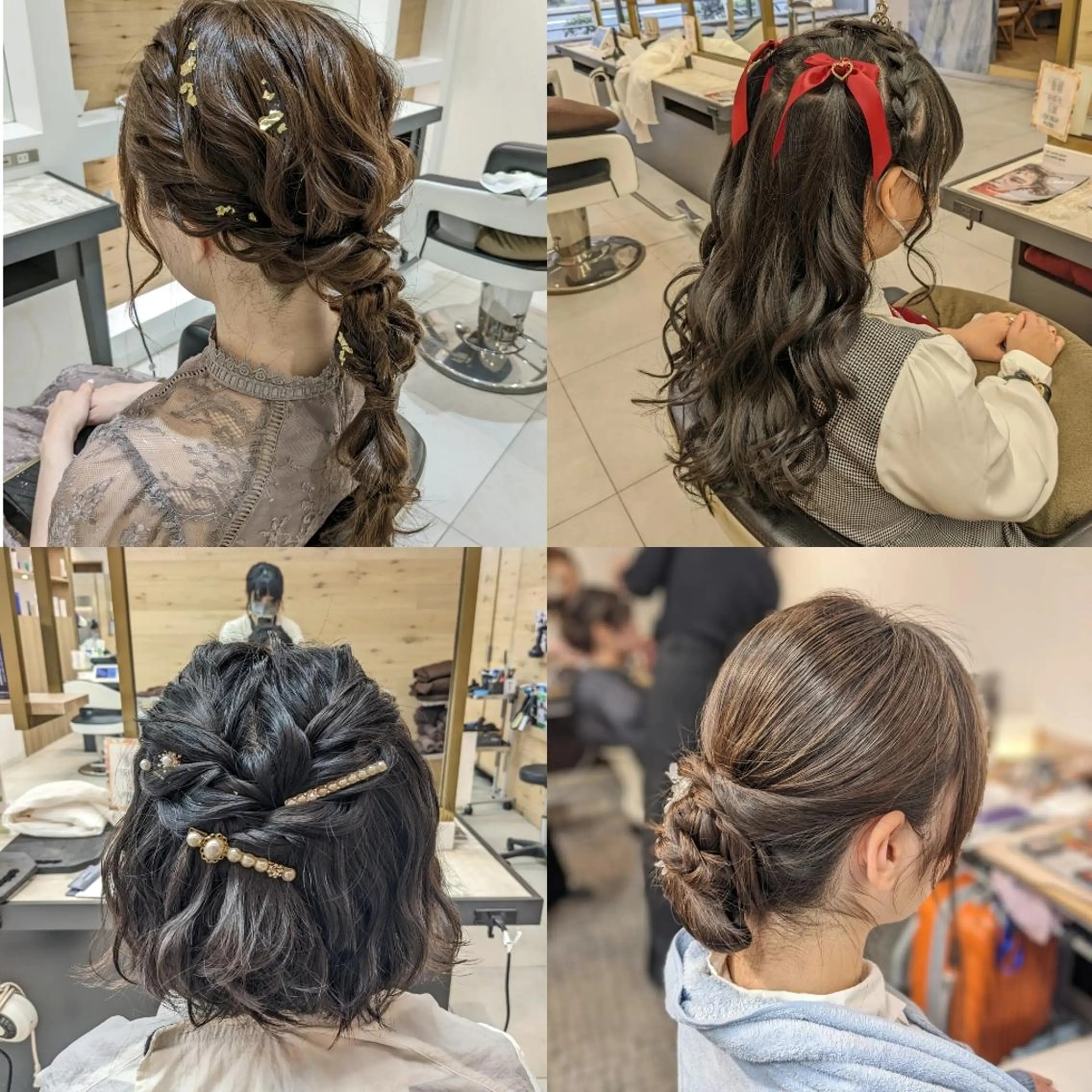 ヘアアレンジ カット ヘアセット✨髪質改善 ✨臼井直子のヘアスタイル