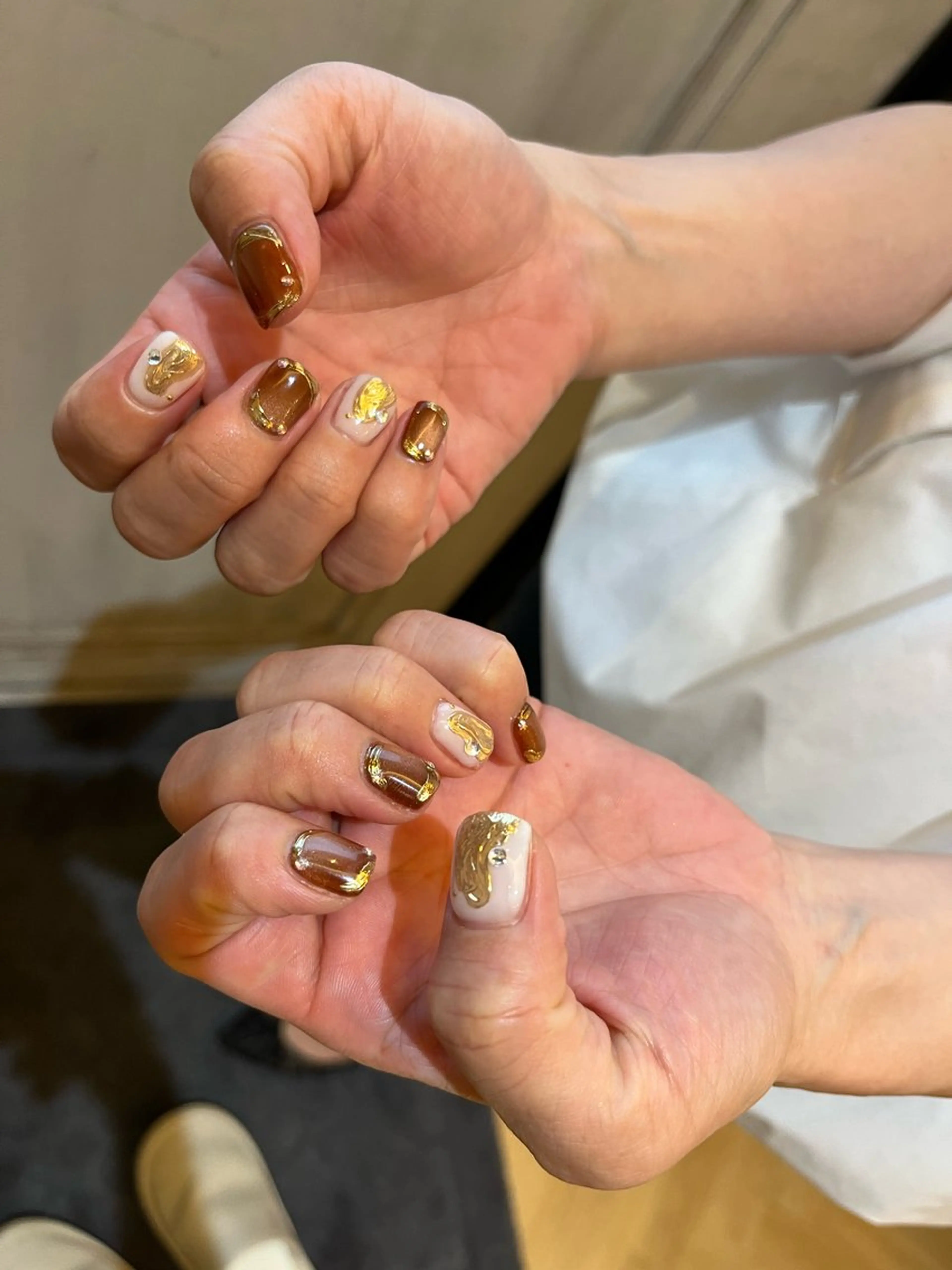 ネイル ニュアンスネイル 竹内 澪のネイルデザイン