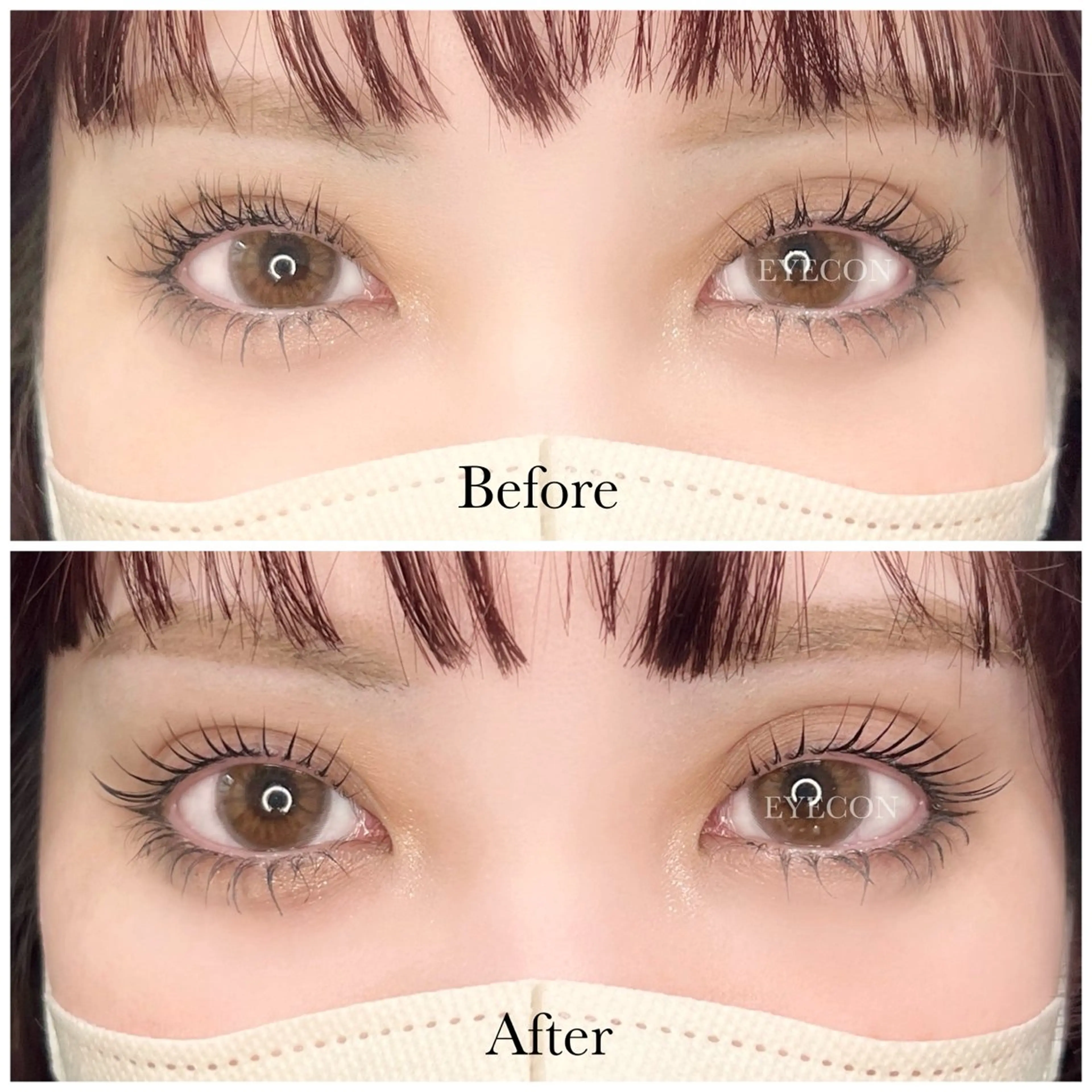 マツエク・マツパ EYECON 小倉店のマツエク・マツパデザイン