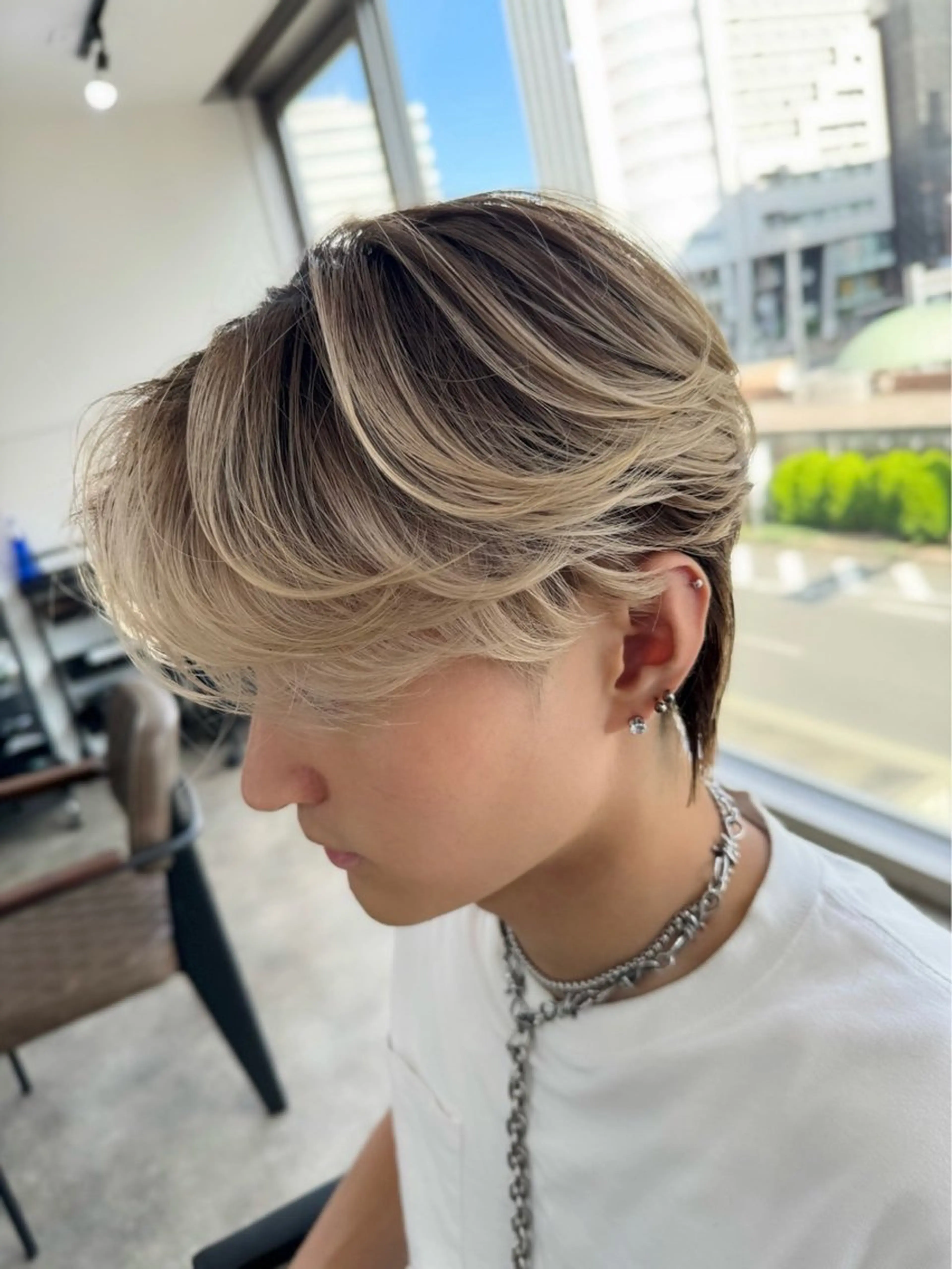 カラー メンズ 韓国メンズ特化 土屋 光太郎のヘアスタイル