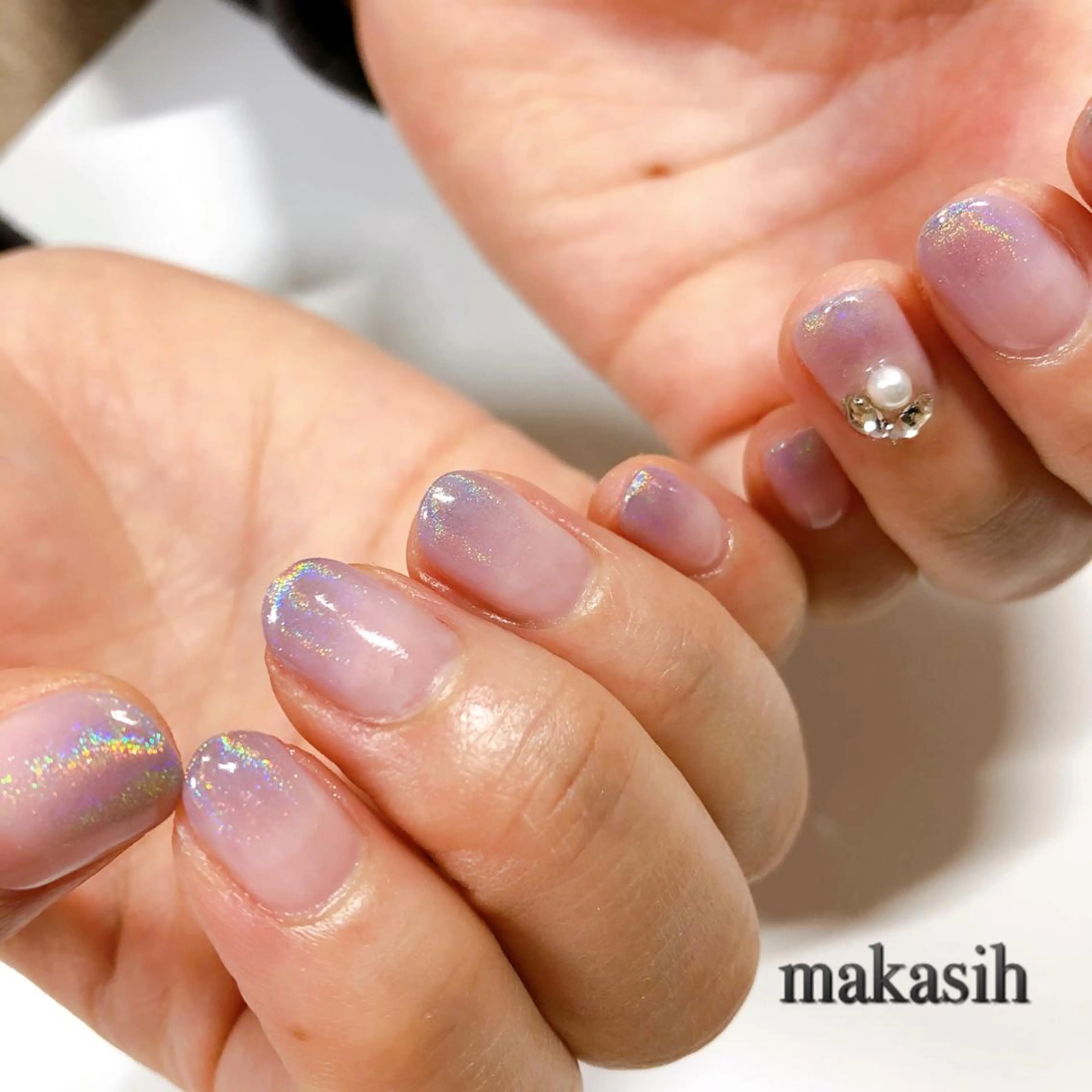 ネイル キラキラネイル 濱田 美菜子のエステ・リラクイメージ