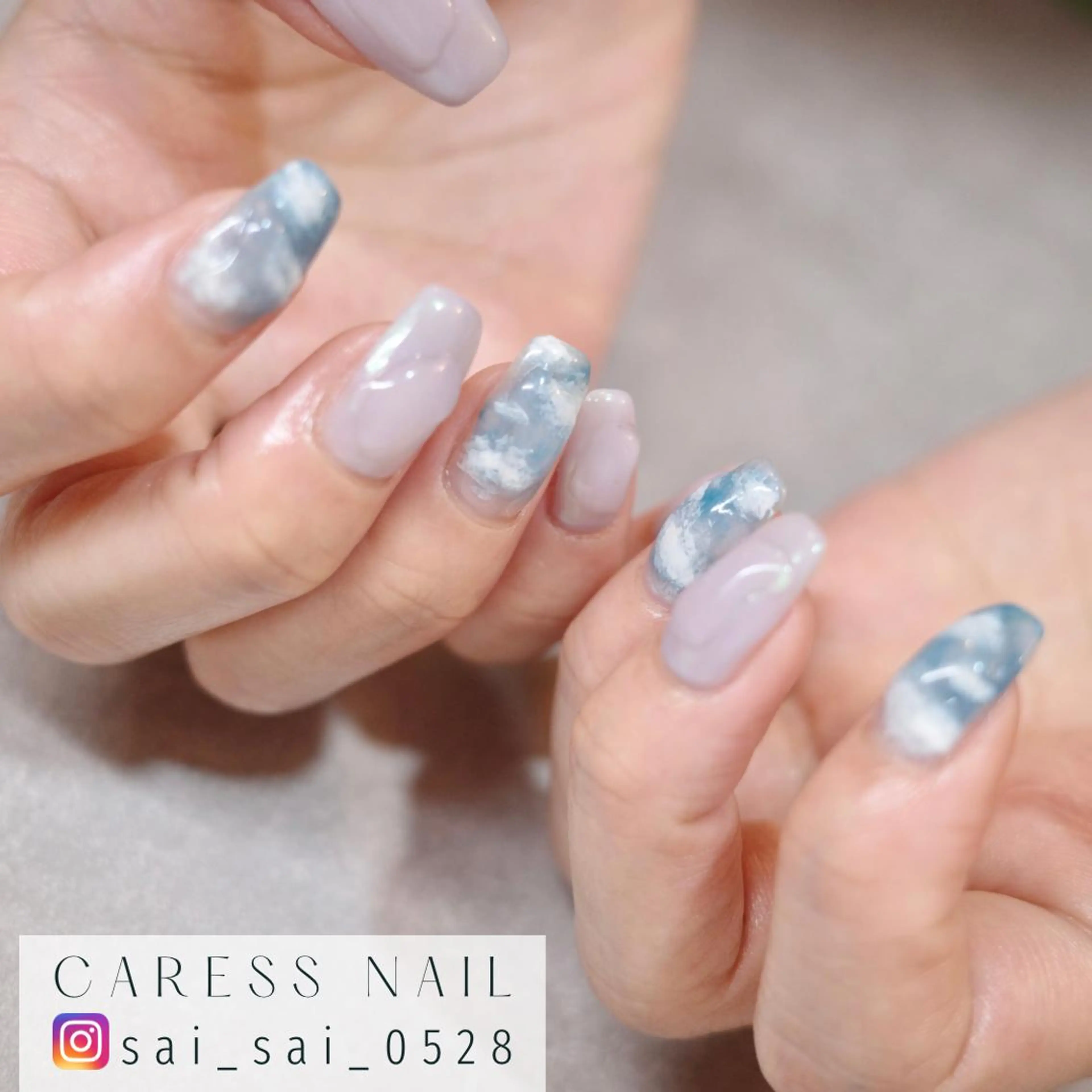 ネイル caress nail カレスネイル 代々木上原所属・カレスネイル さいのネイルデザイン