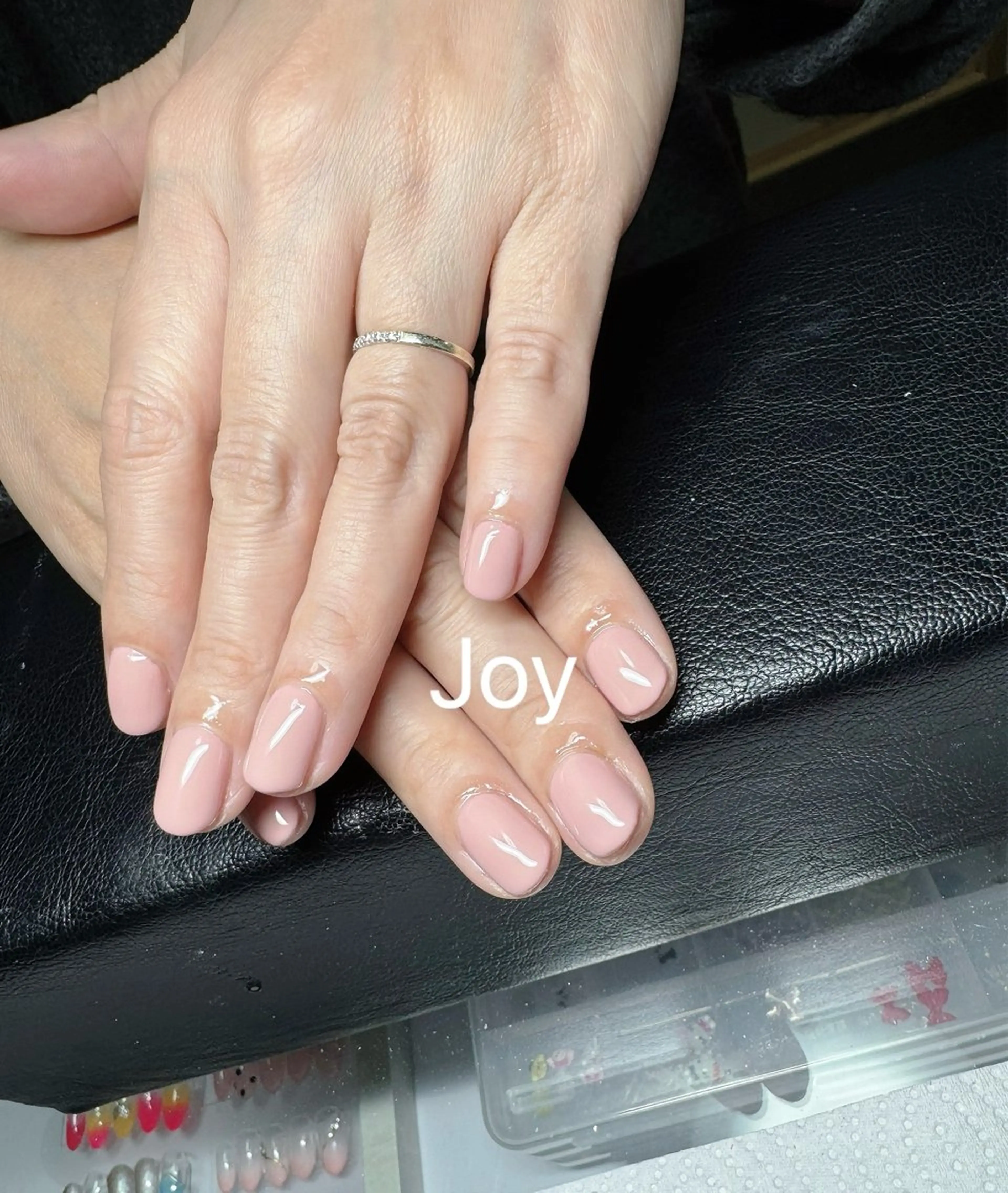 ネイル ジェルネイル ワンカラーネイル シンプルネイル Nail Salon JOYのネイルデザイン