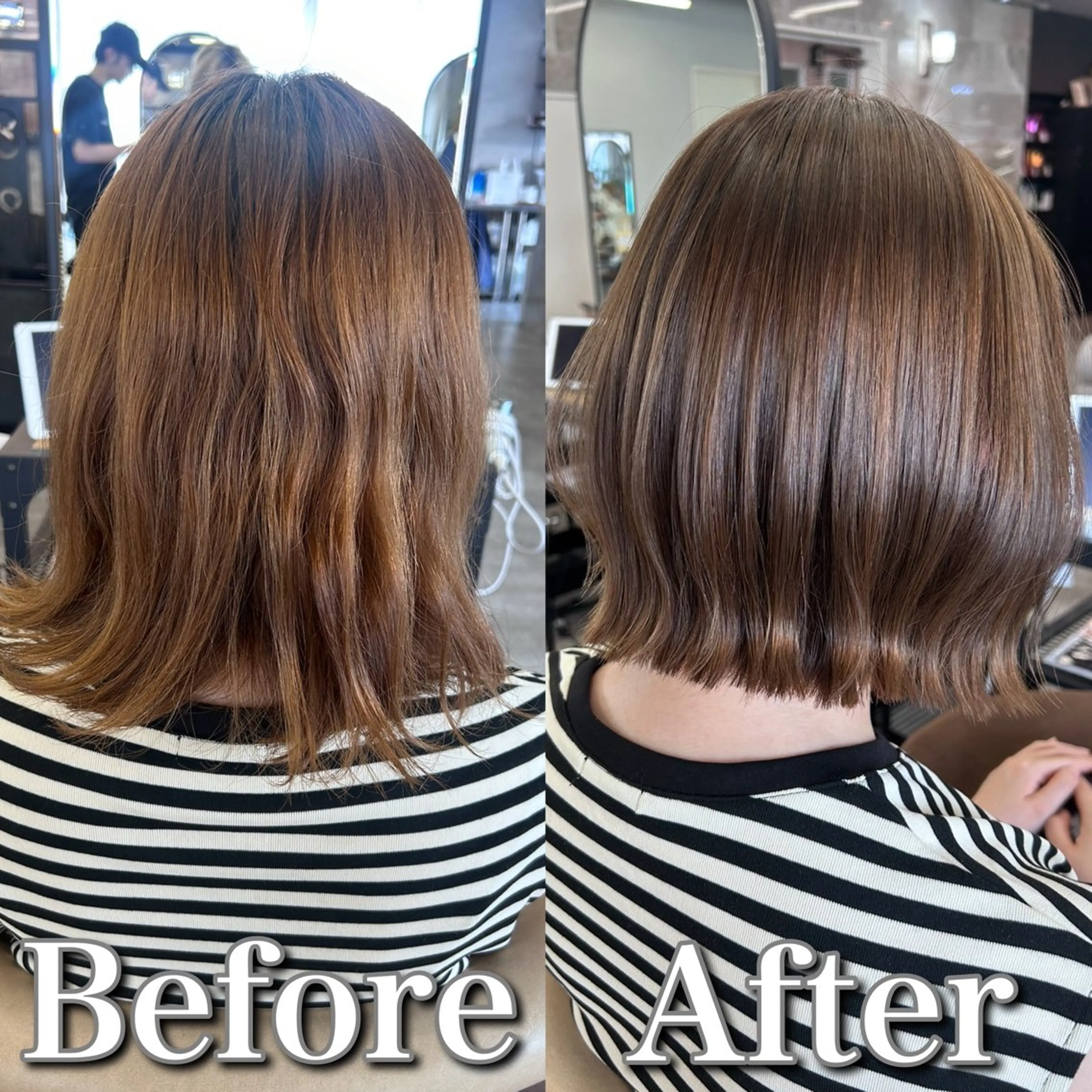 ショート レイヤーボブ特化/ 横浜/伊藤　怜のヘアスタイル