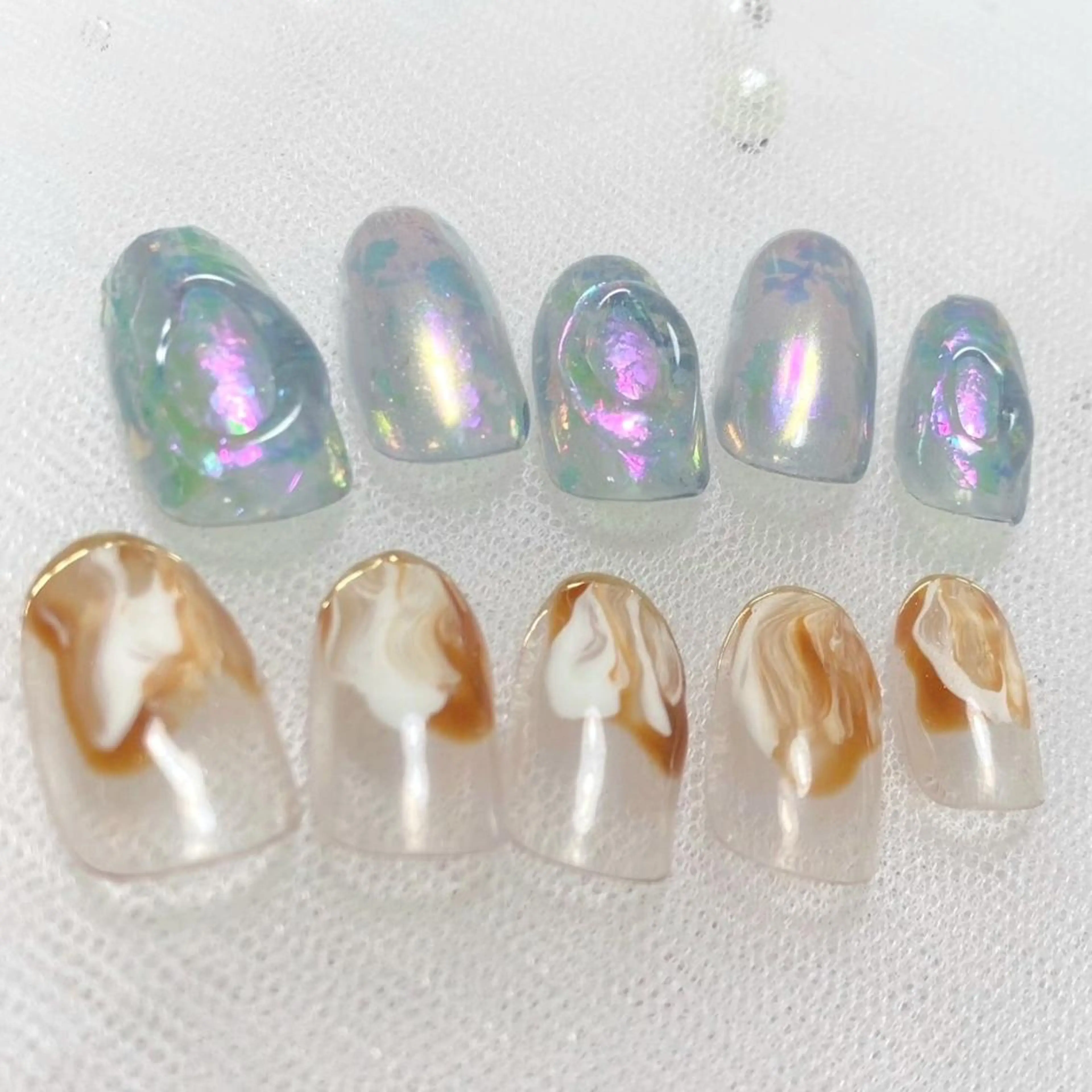 ジェルオフ無料💅ハンド定額Design コース✨甘皮ケア込！の写真