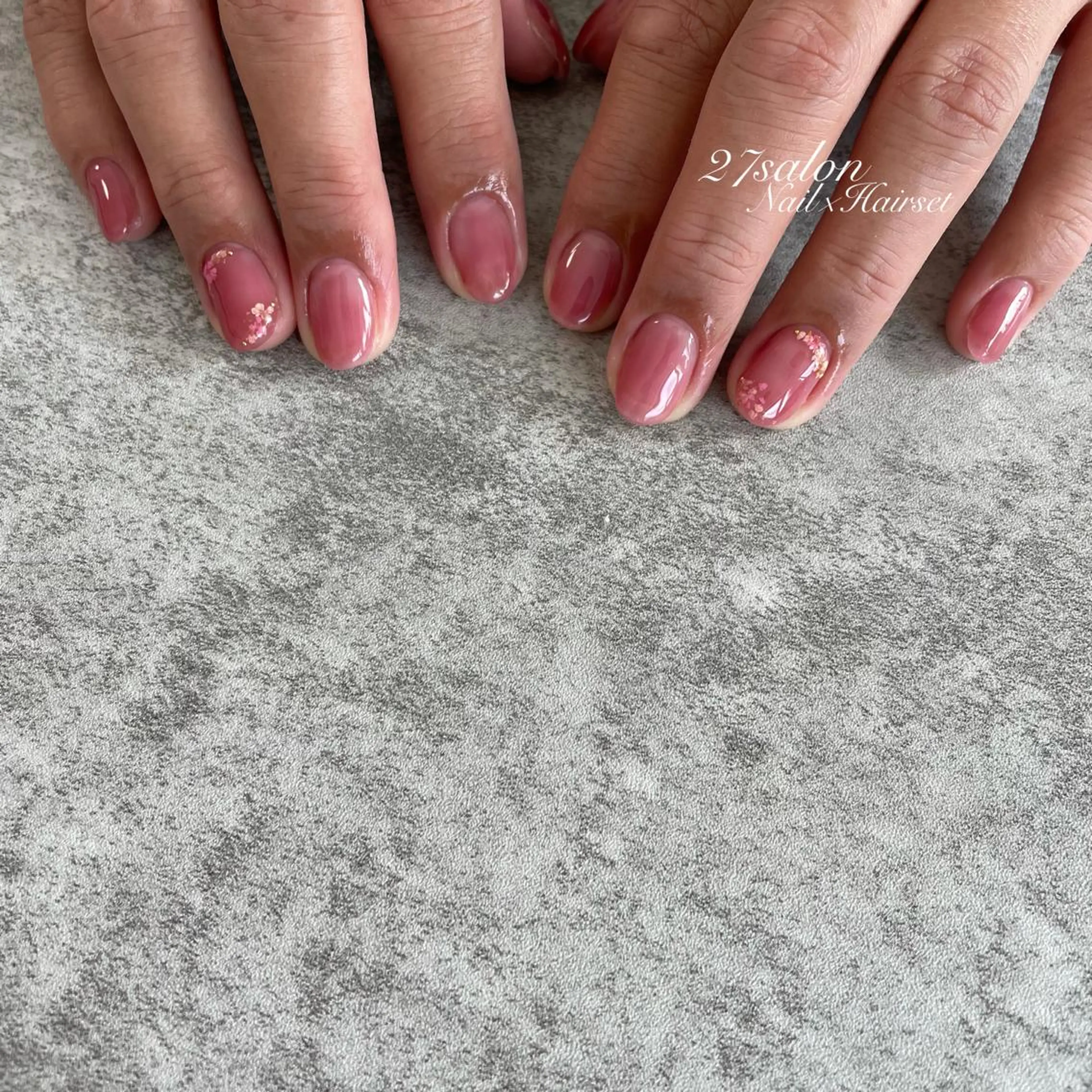 ネイル フラワーネイル 27salon yuinaのネイルデザイン