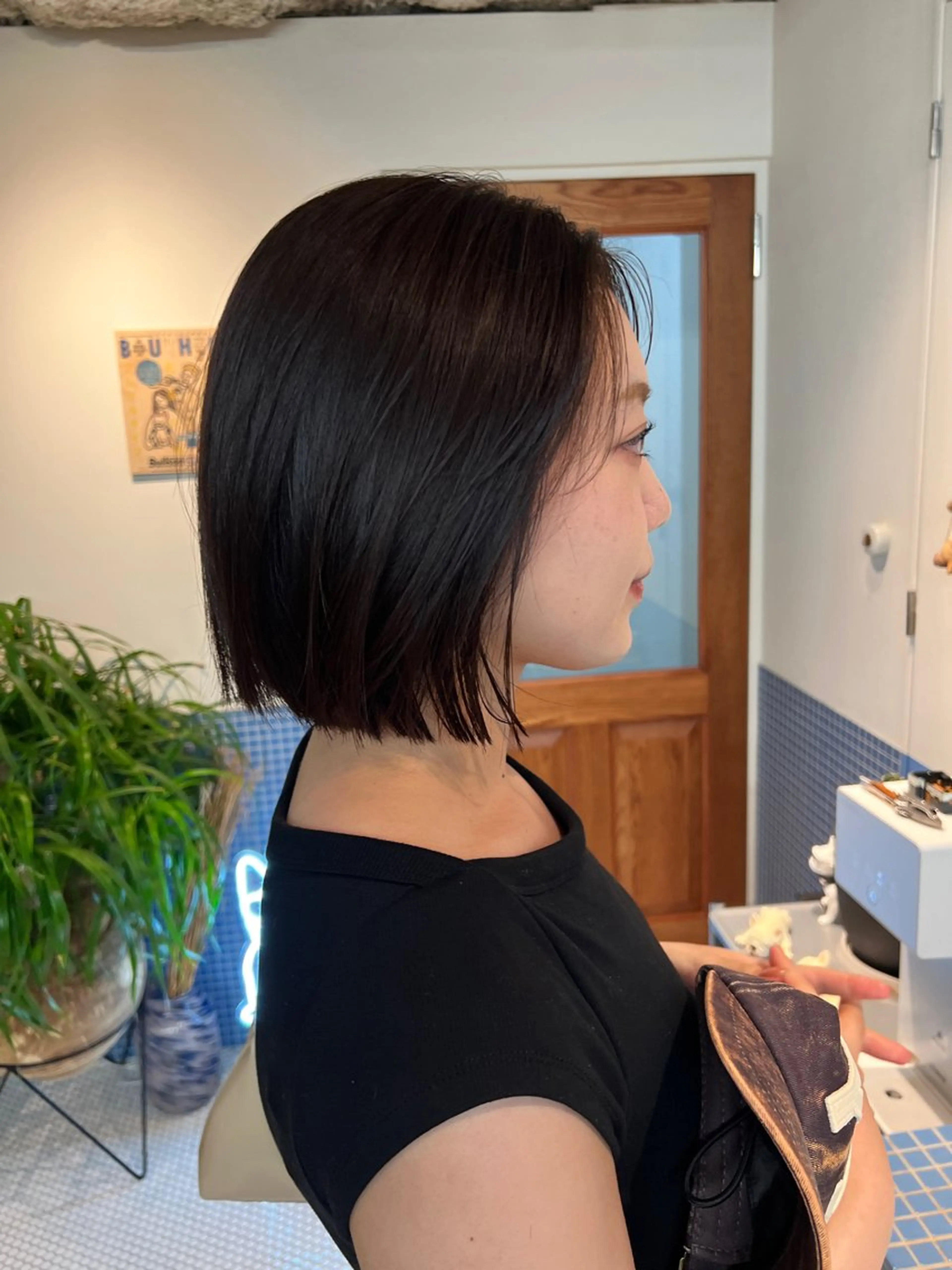 ショート カラー 👽RARA/ 艶カラー/港区芝浦のヘアスタイル