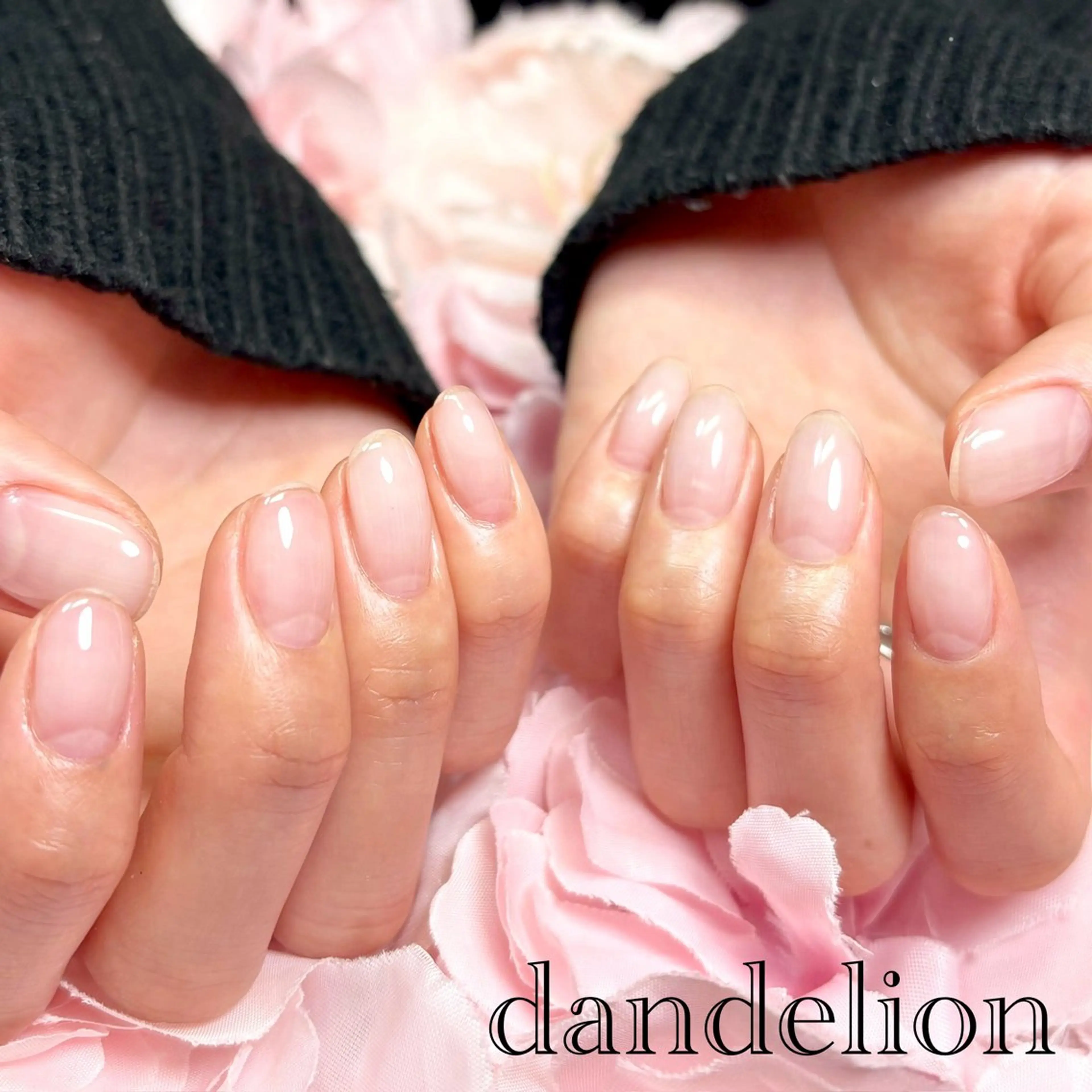 ネイル ハンドネイル ハンドケア dandelion ダンデライオンのネイルデザイン