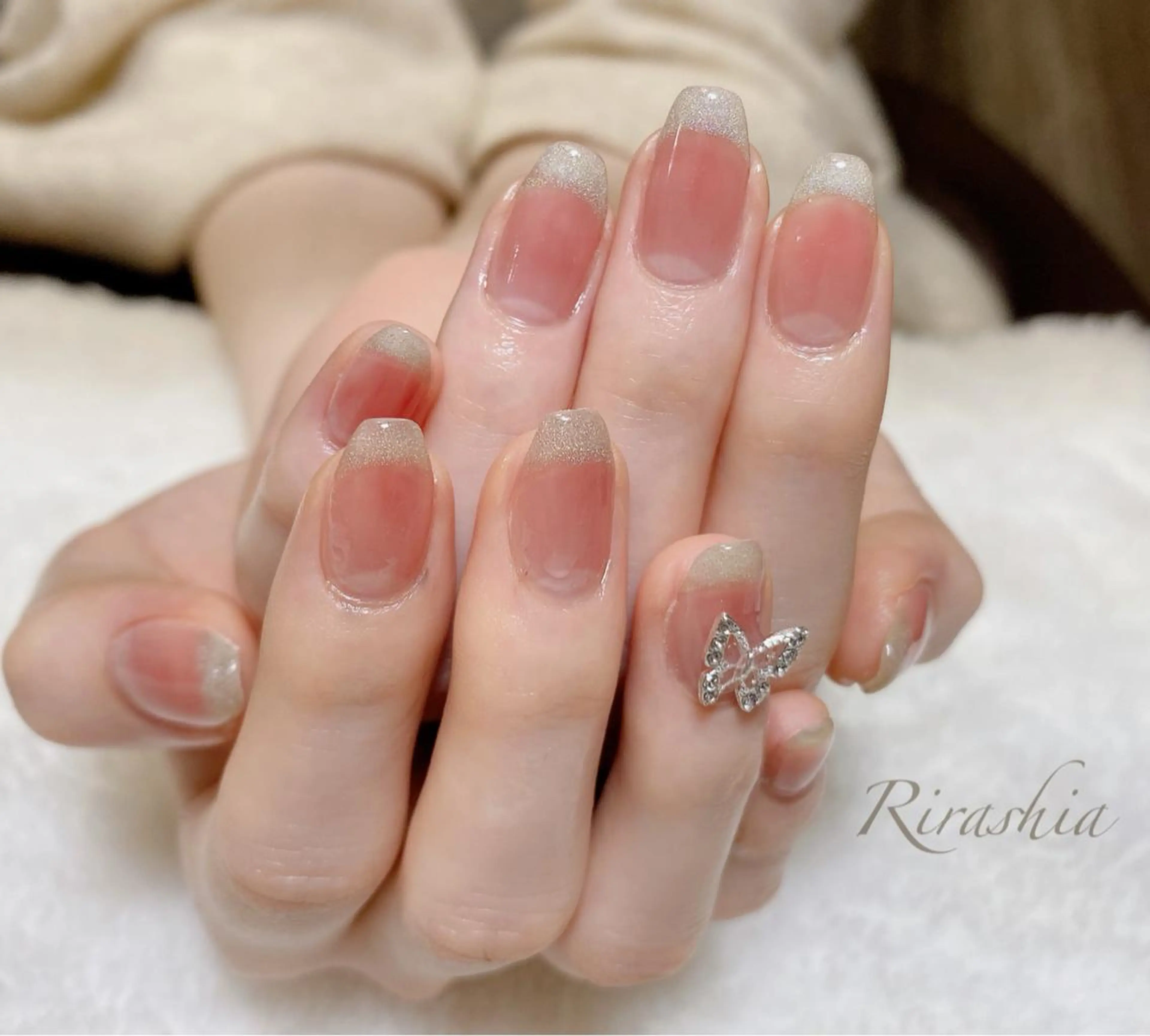 ネイル チークネイル ハンドスパ｜ネイル Rirashaのネイルデザイン