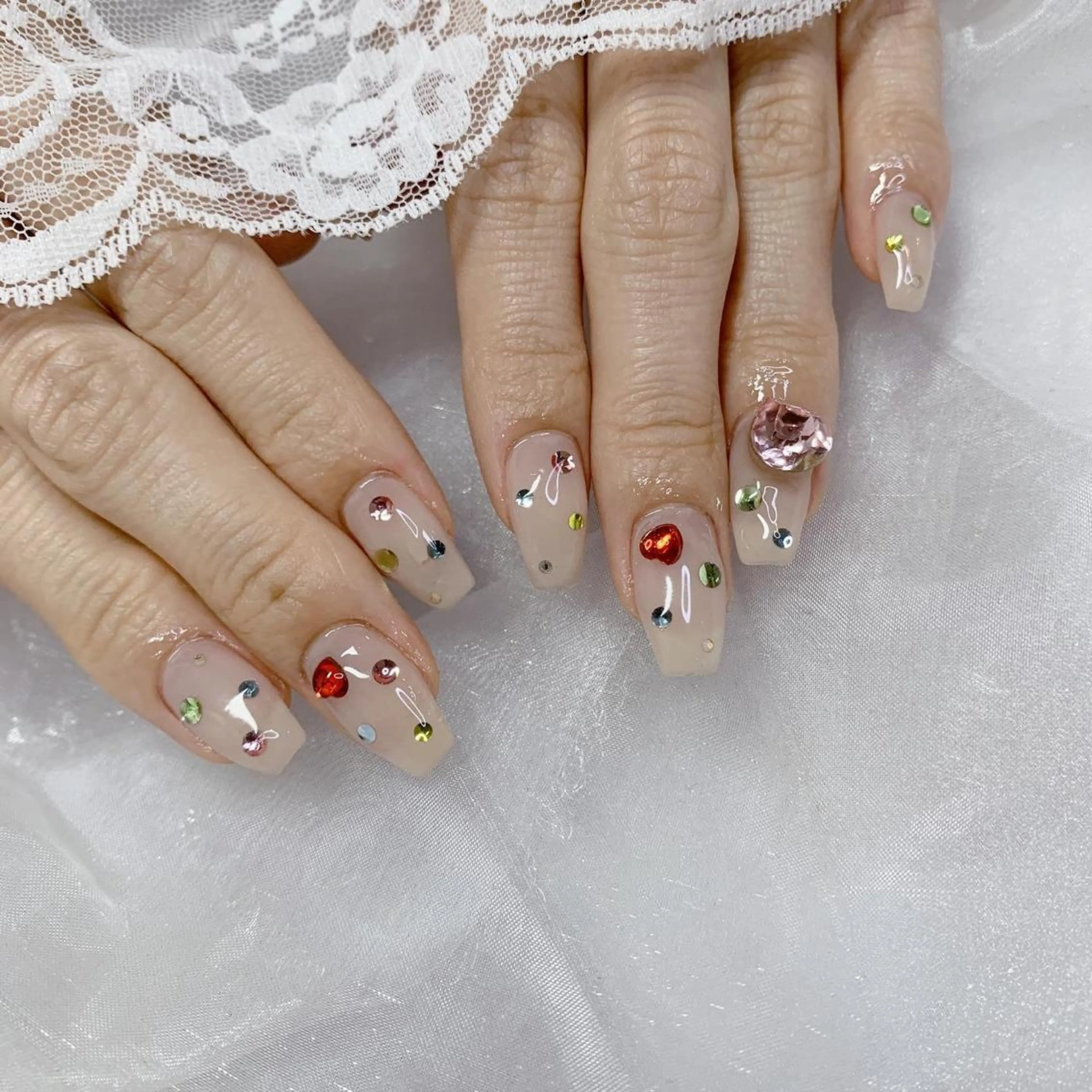 ネイル ハンドネイル La neige* yuki 🐩🌙のネイルデザイン