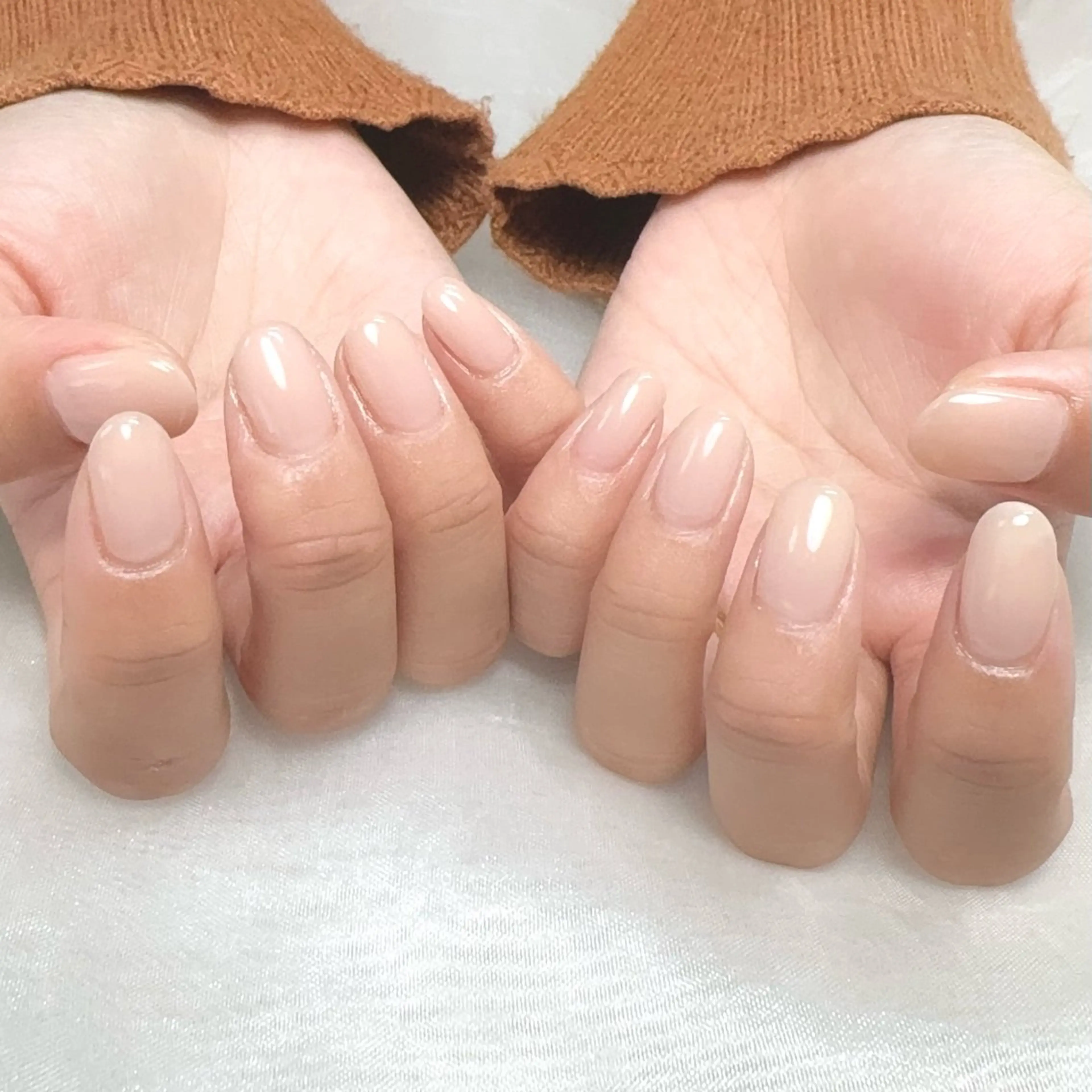 オフなしワンカラー(パラジェル)の写真