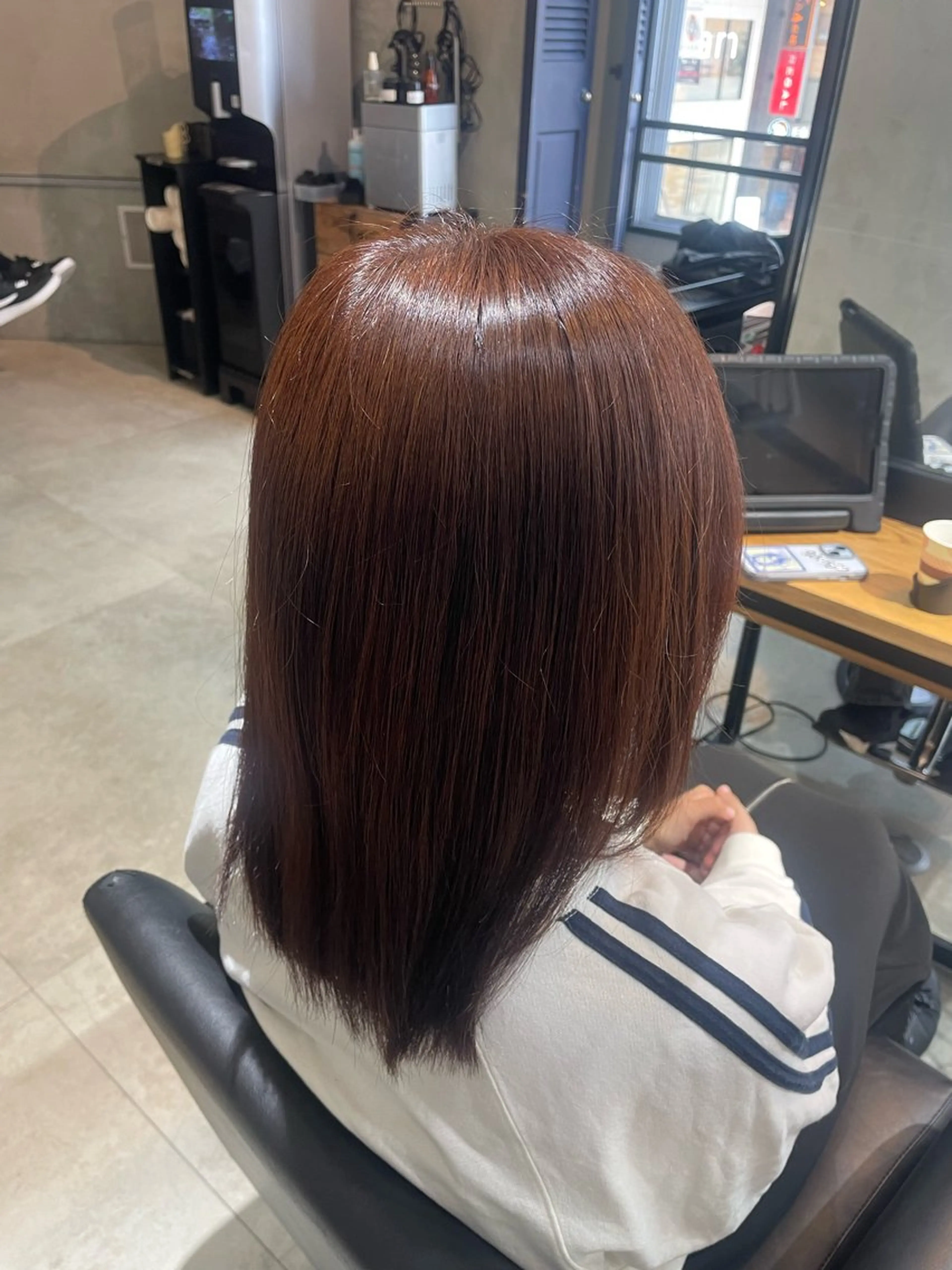 カラー ブラウンカラー ピンクカラー HAYATA/透明感 /派手髪/ケアブリのヘアスタイル