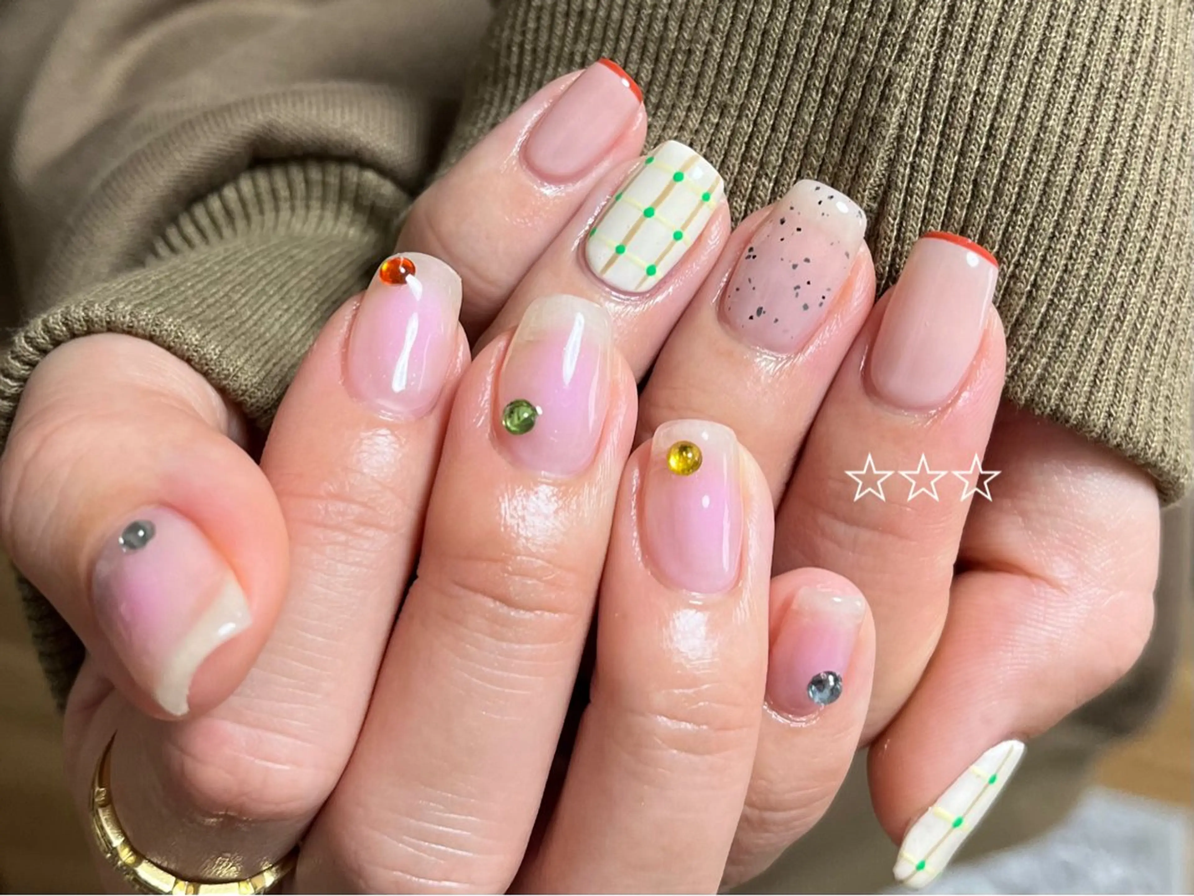 ネイル COELm🌙 /ネイル着付けのネイルデザイン