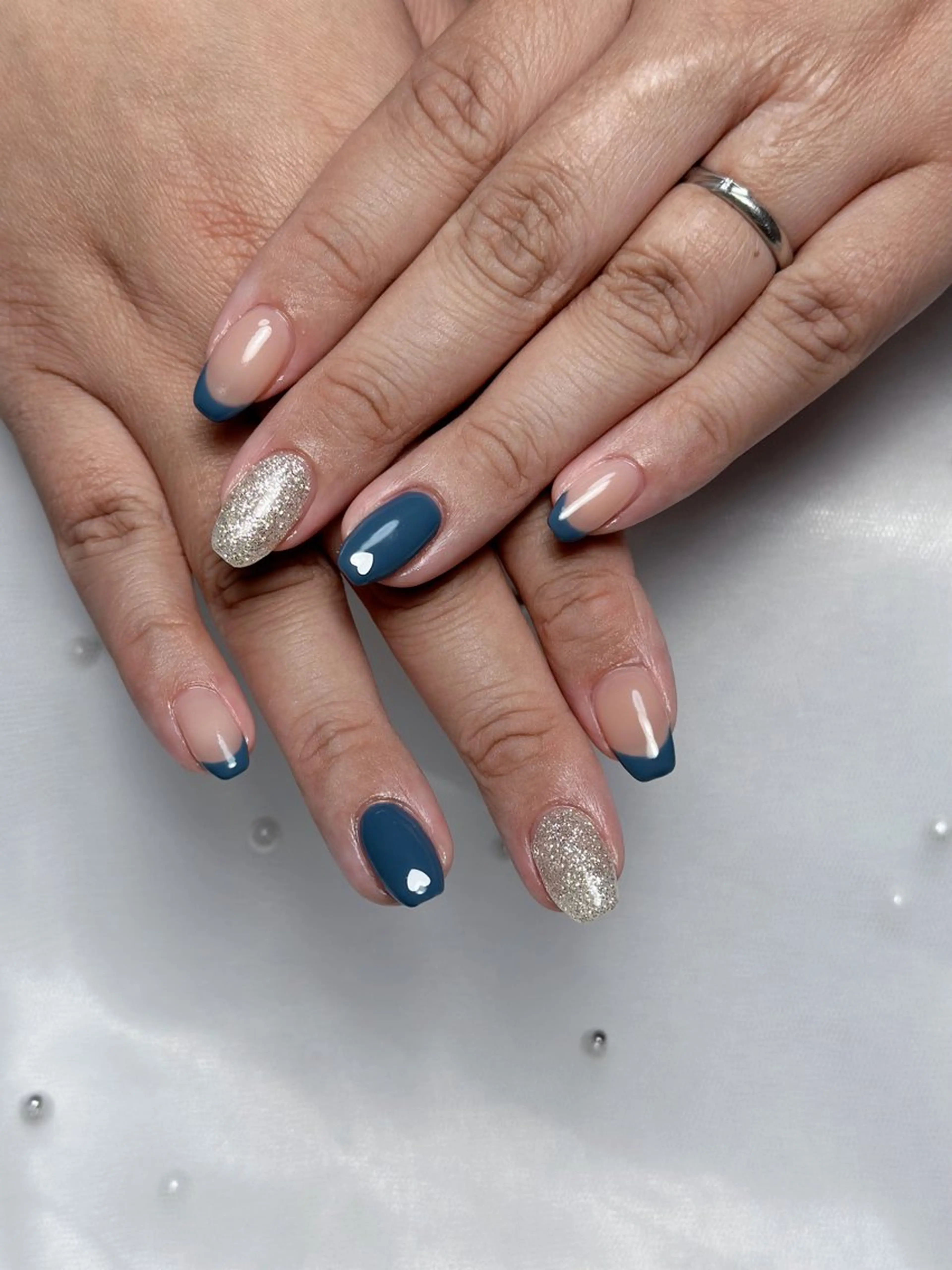 ネイル ニュアンスネイル オフィスネイル ワンカラーネイル ピンク ぷっくりネイル ハンドネイル Mnail _KKのネイルデザイン