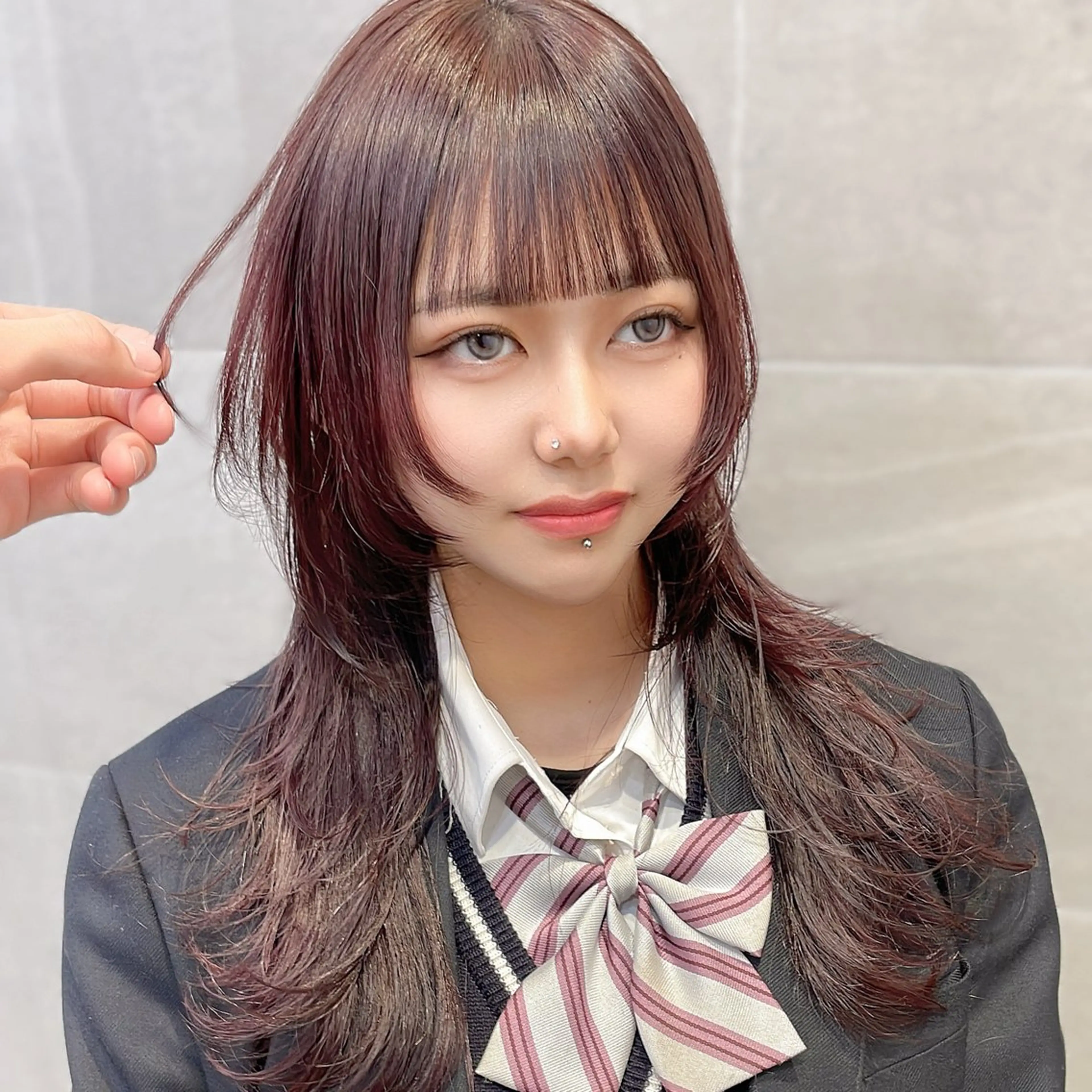 ロング ロング ウルフカット ガレリアエレガンテ栄店所属・ウルフカット/ ハッシュカット/山路のヘアスタイル