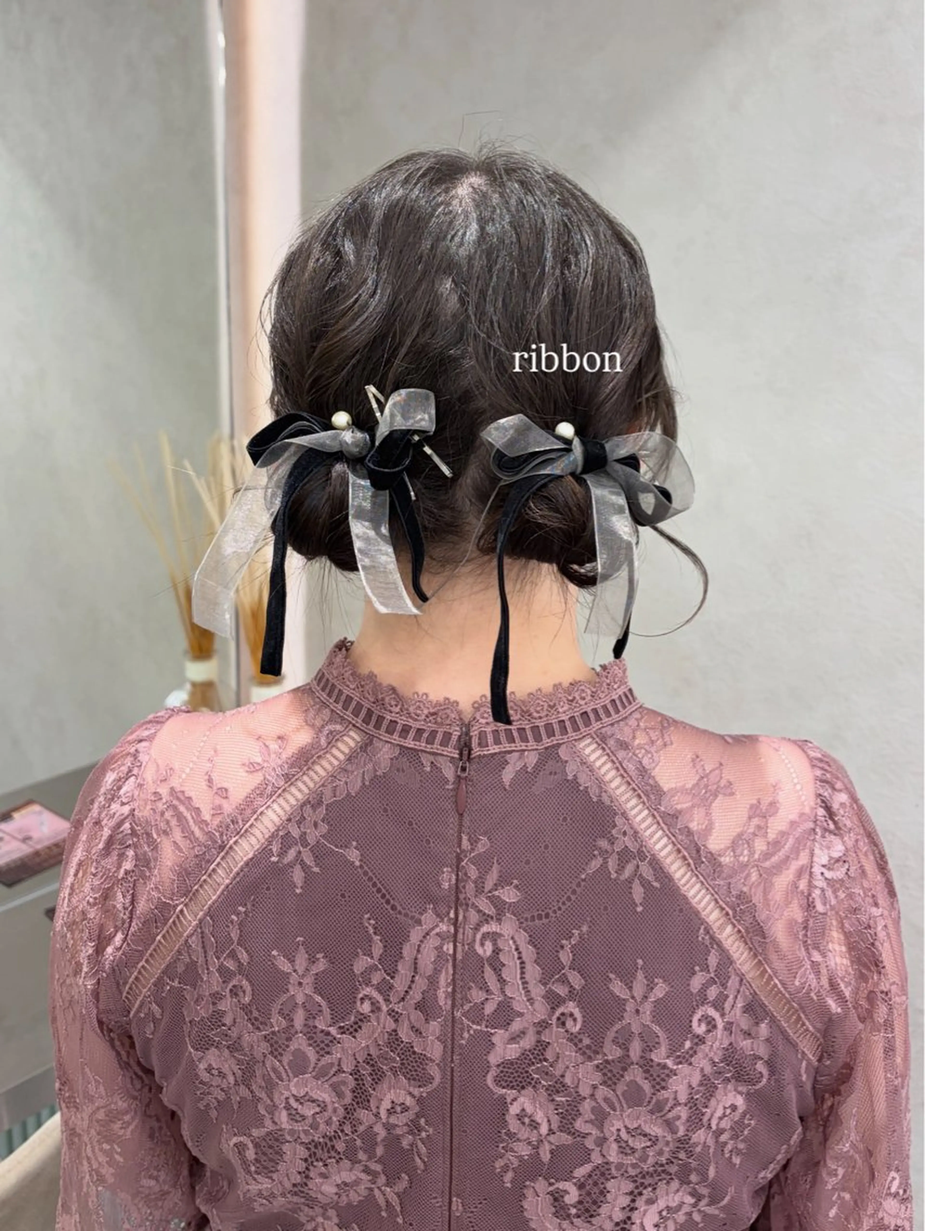 ヘアアレンジ 結婚式・ブライダル monaヘアアレンジ 🎀/お呼ばれのヘアスタイル