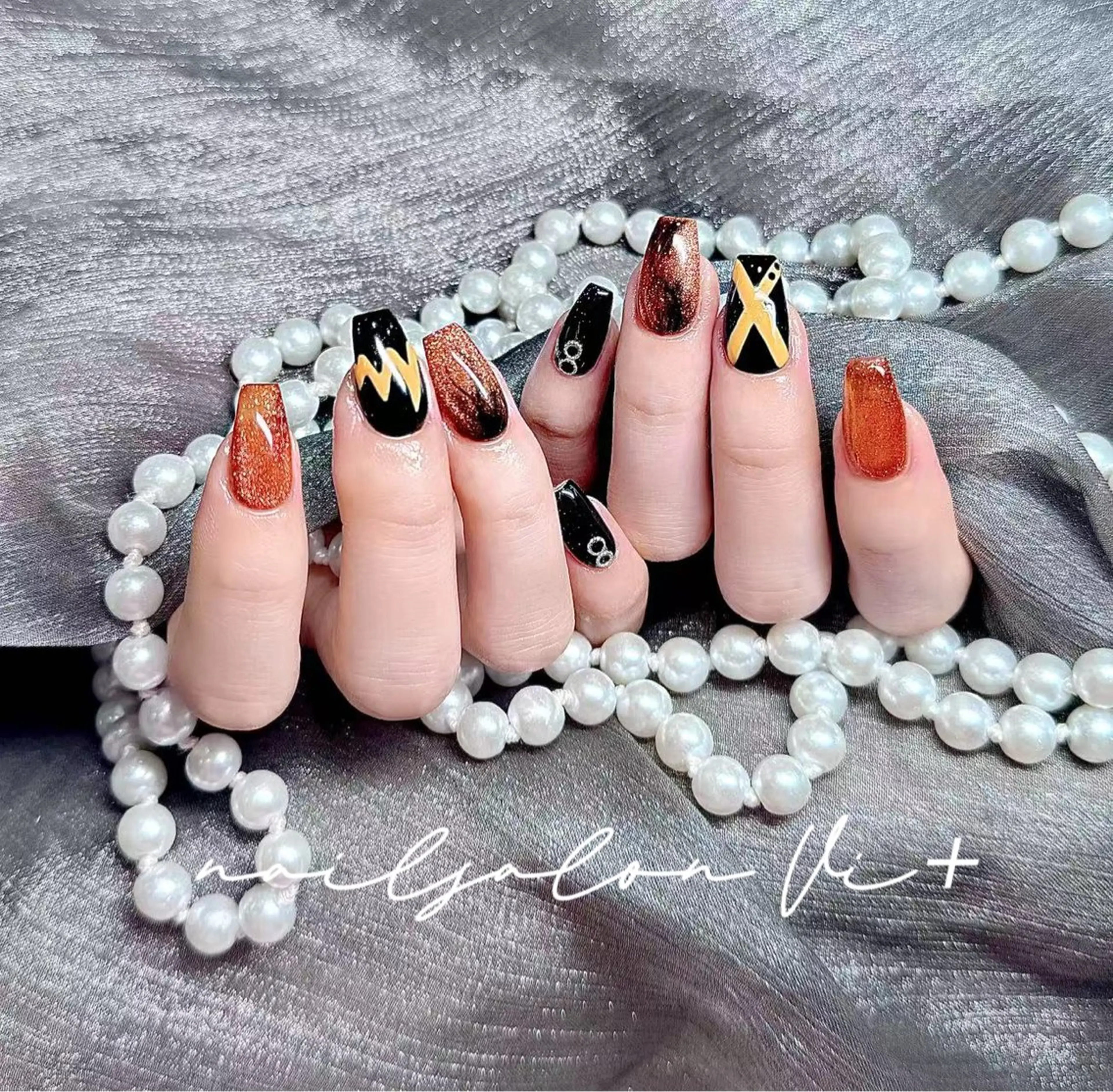 ネイル ハンドネイル ✨Nailsalon Vi+✨のネイルデザイン