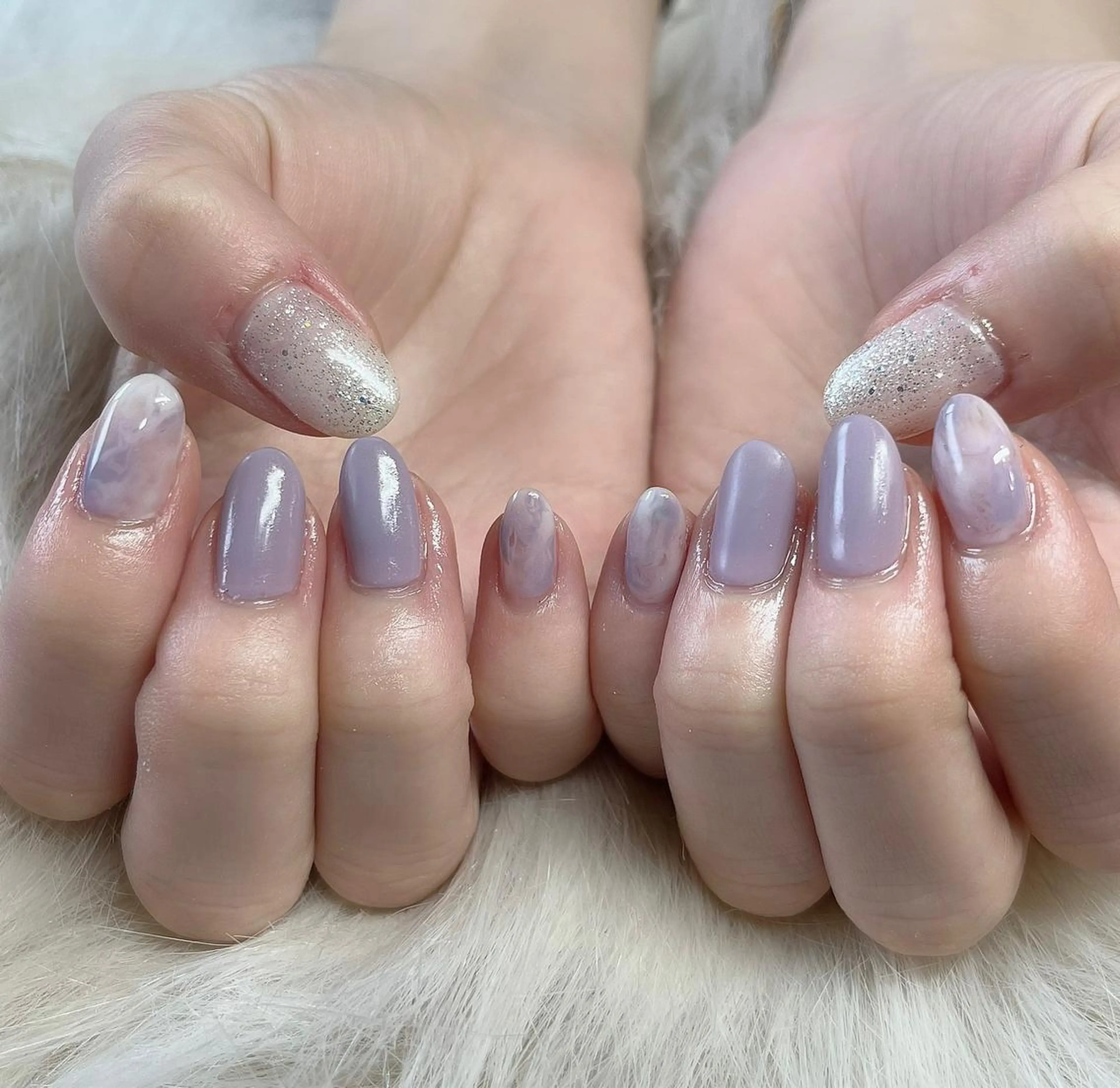 ネイル アートネイル マットネイル ニュアンスネイル Nail Salon Momoのネイルデザイン