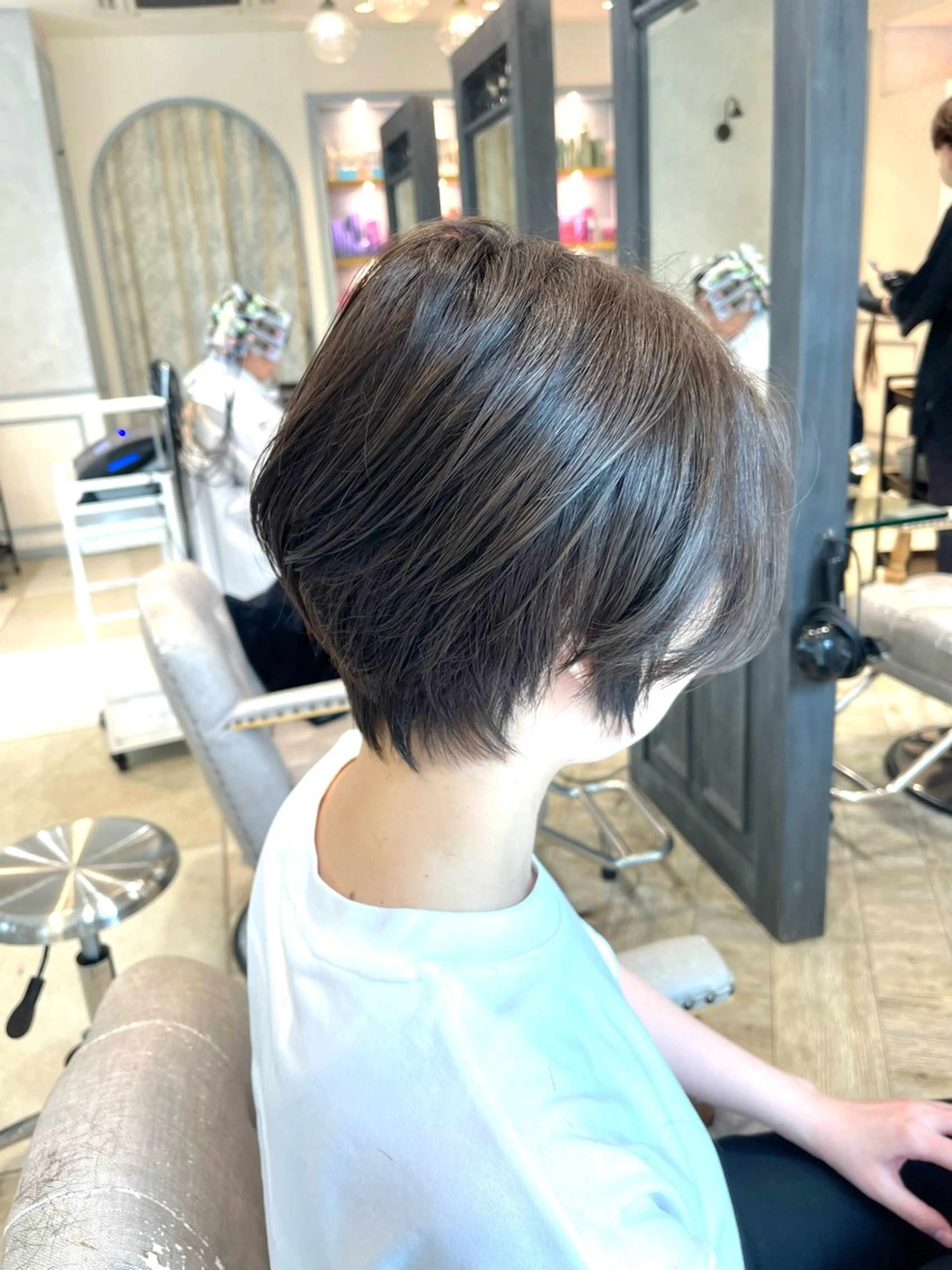 ショート カラー ハンサムショート ショートヘア カット ヘアカラー トリートメント ショート/ボブ アンドウ☺︎のヘアスタイル