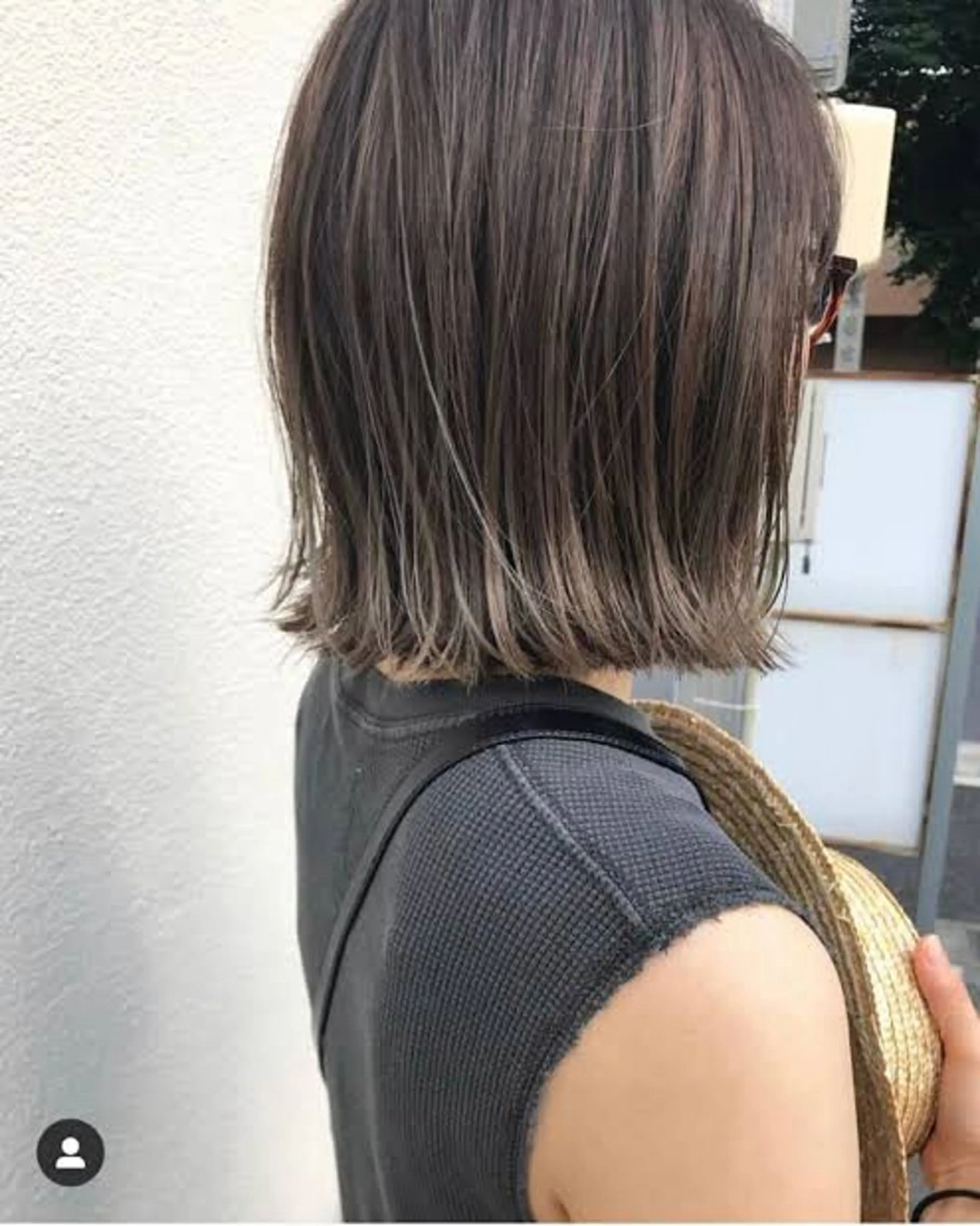 ショート 切りっぱなしボブ ボブ 高木 玲奈のヘアスタイル