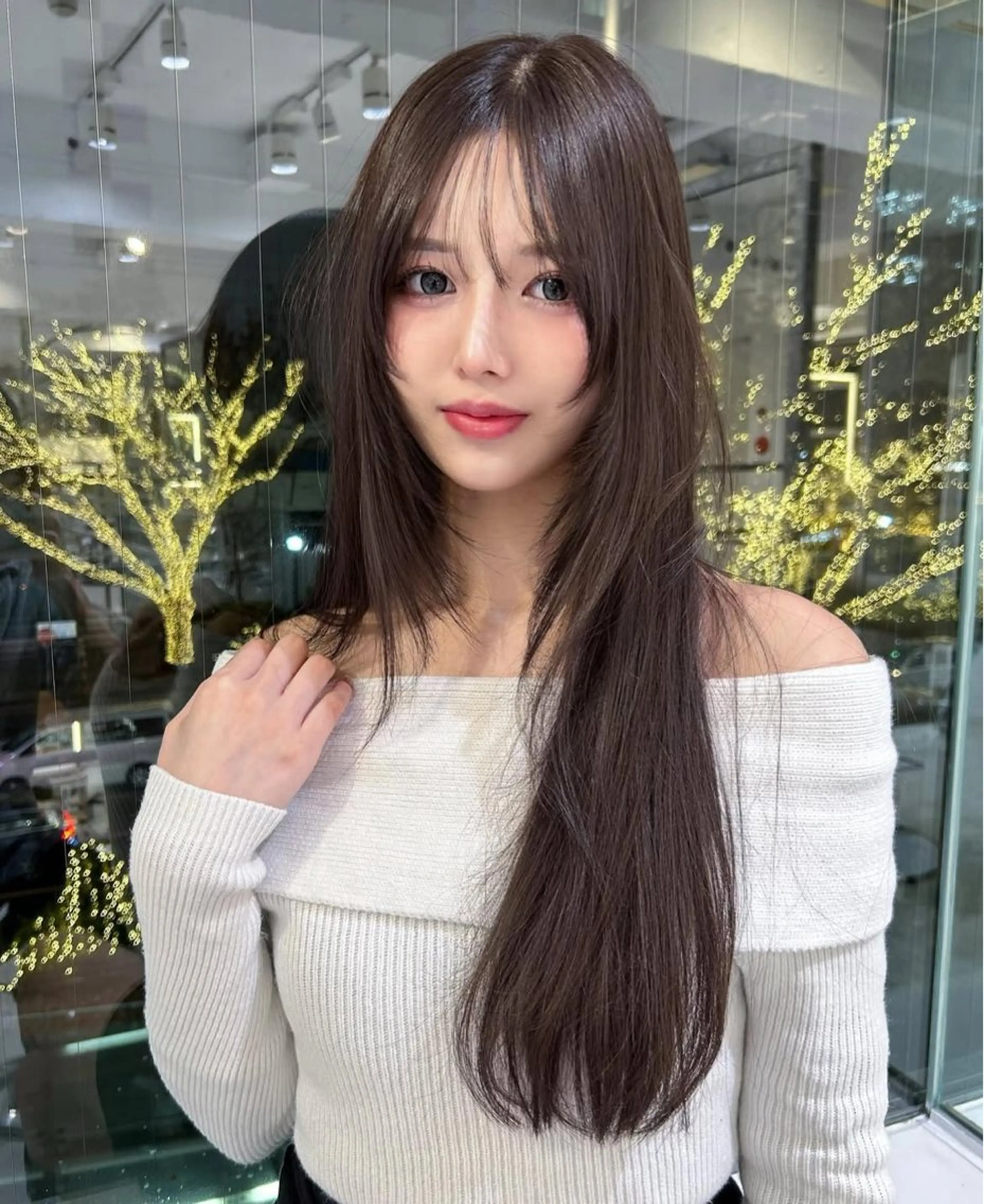 ロング カラー ❄️暗髪/透明感❄️ /reyのヘアスタイル