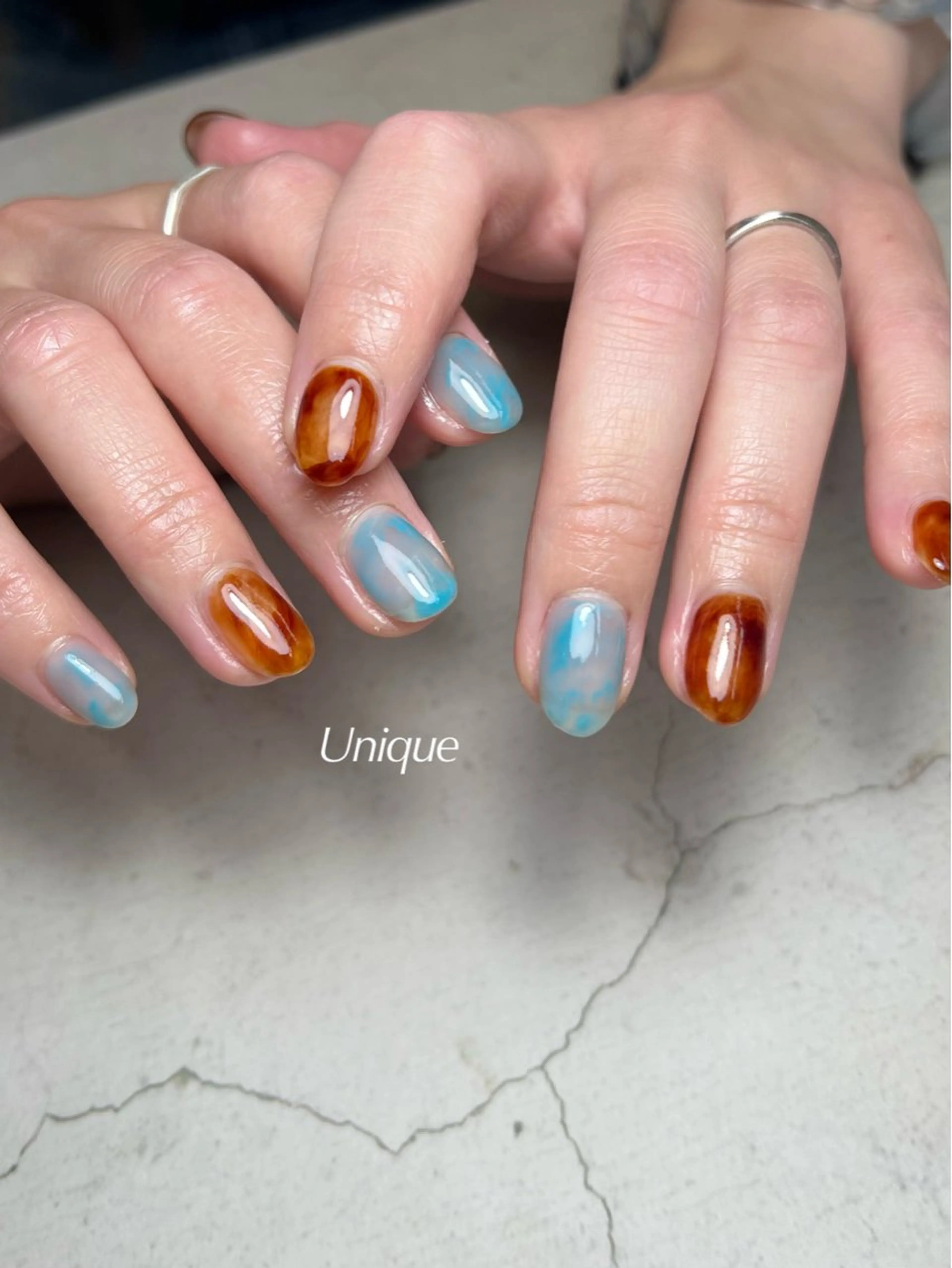 ネイル ハンドネイル Unique 【ユニーク】のネイルデザイン