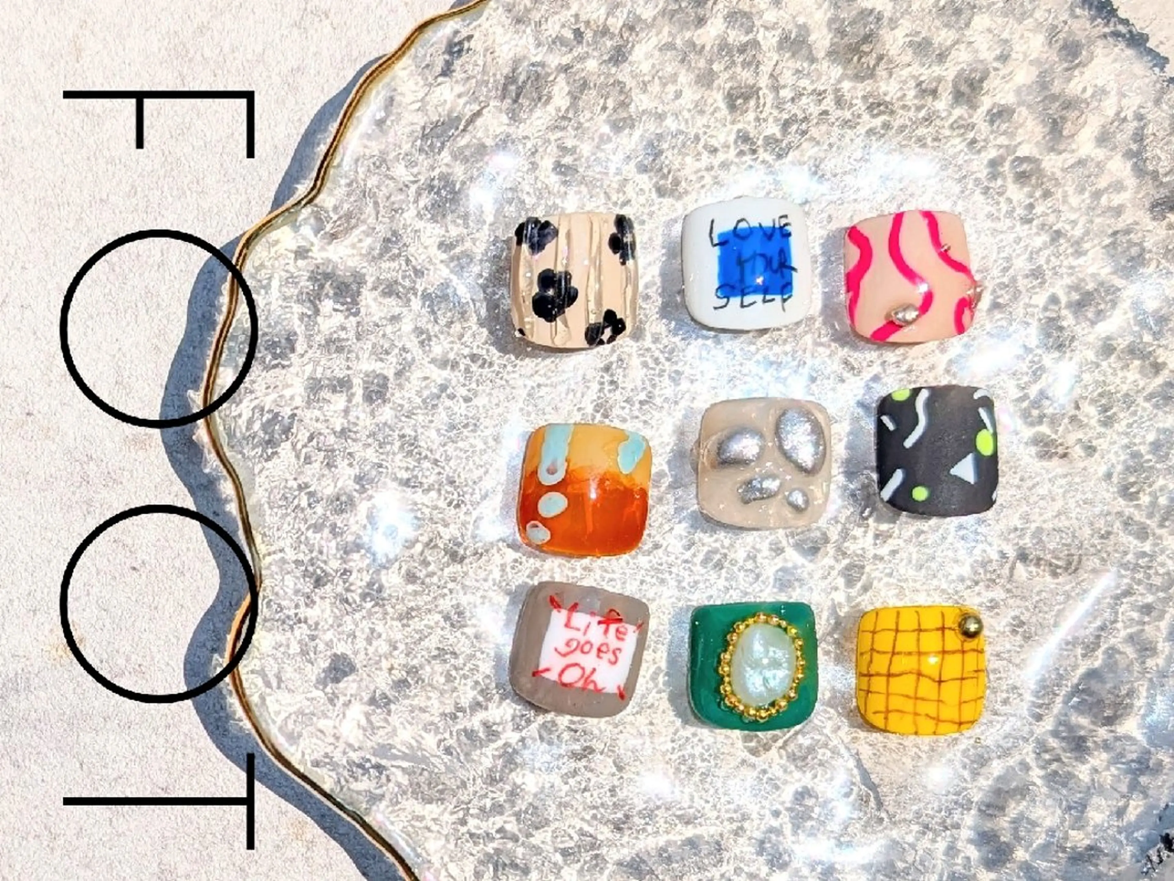 ネイル フットネイル ニュアンスネイル hali’a nailのネイルデザイン