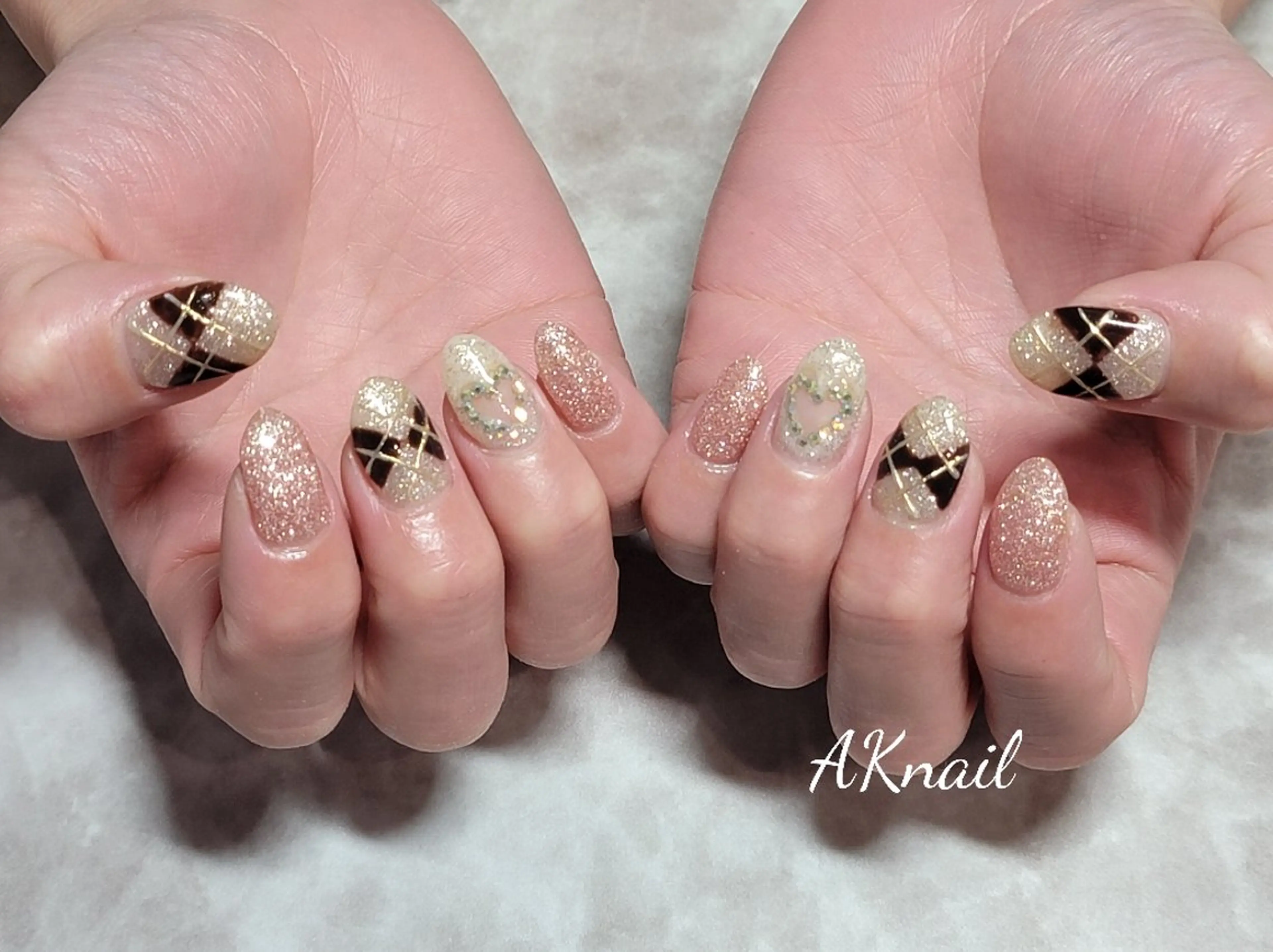 ネイル ネイル&巻き爪サロン 　AKnailのネイルデザイン