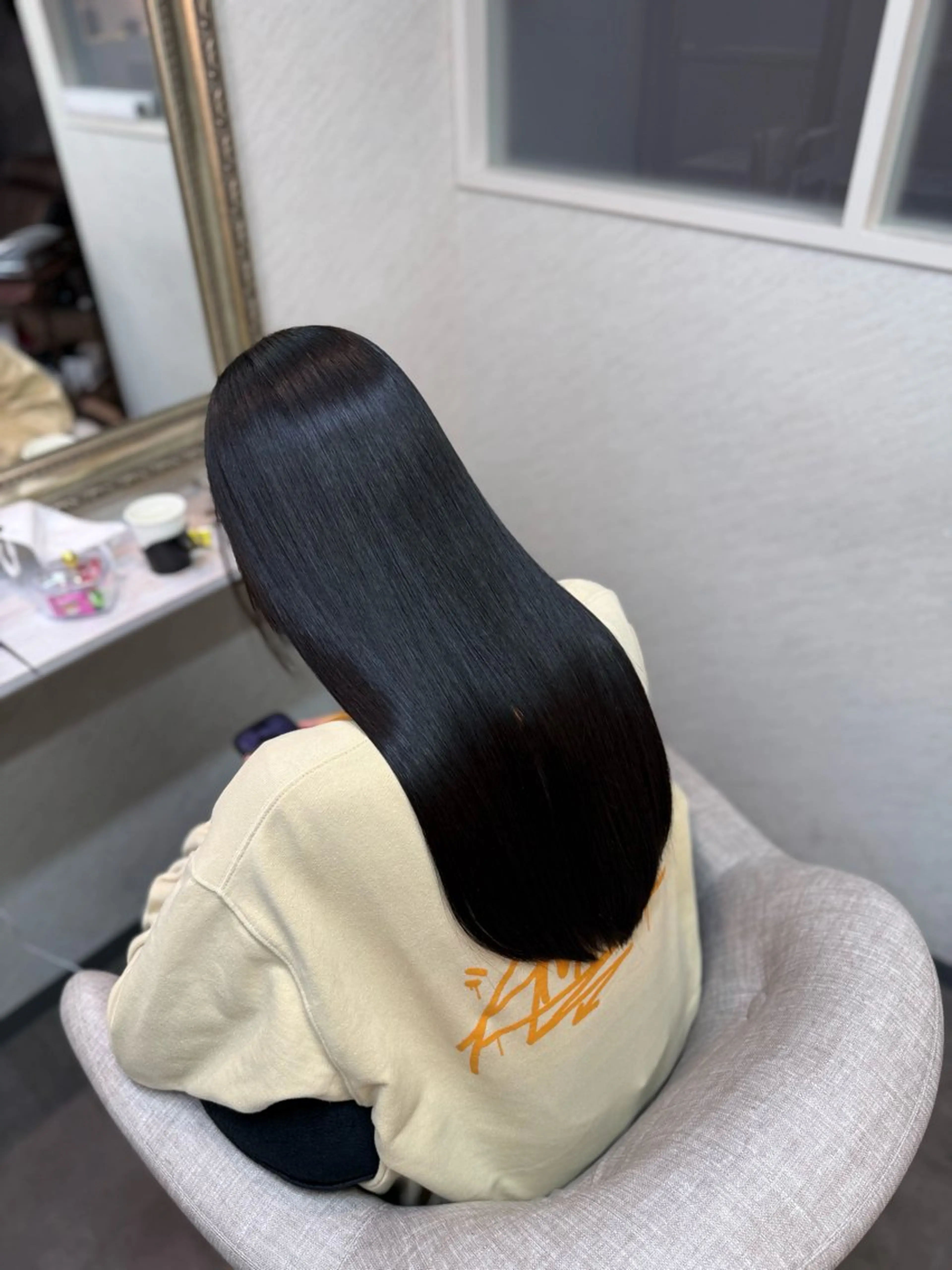 ロング トリートメント ヘッドスパ 髪質改善/縮毛矯正 アンナ🍊のヘアスタイル