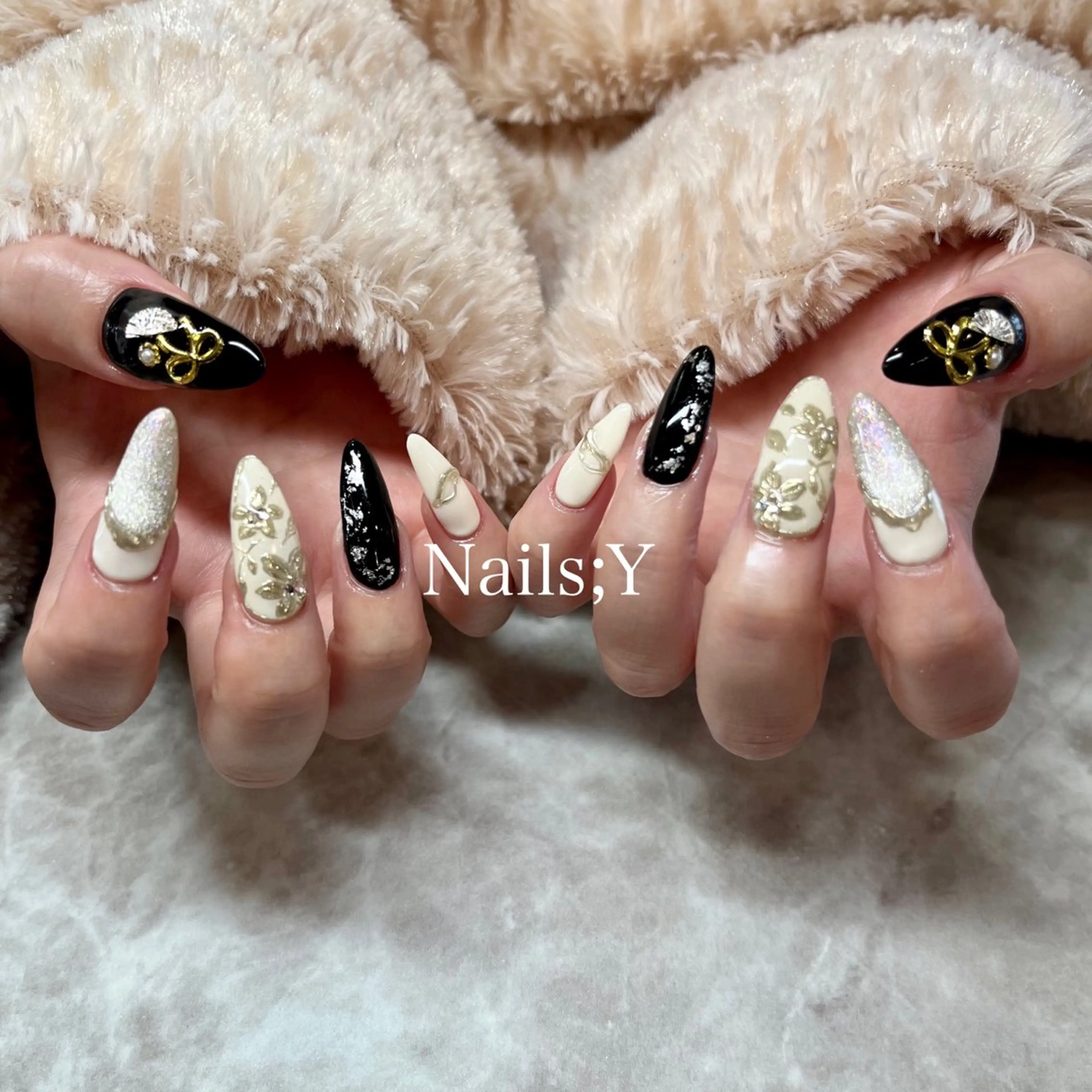 ネイル ジェルネイル 卒業式 持ち込み パラジェル yo koのネイルデザイン