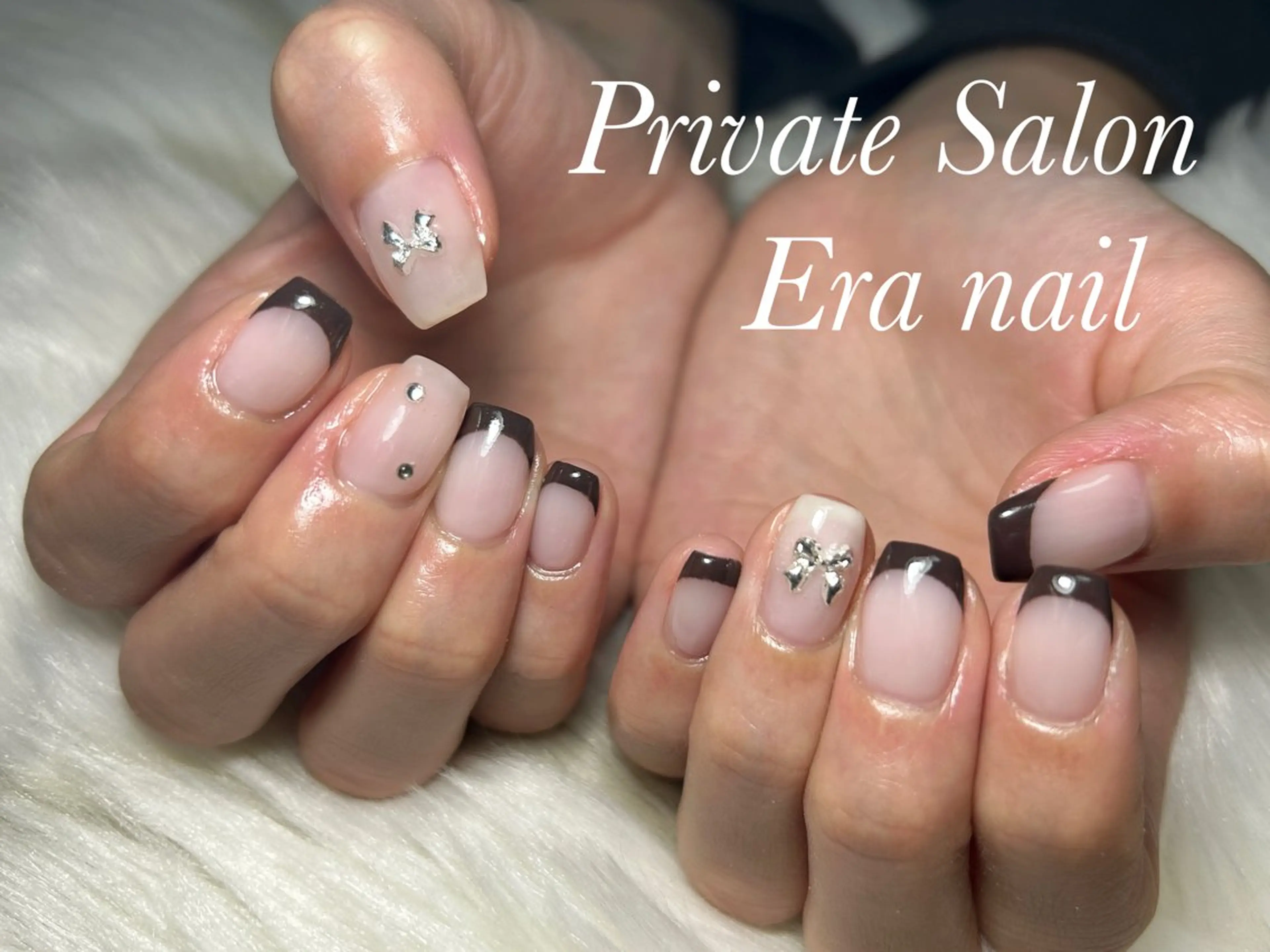 ネイル フレンチネイル ハンドネイル Era nailのネイルデザイン