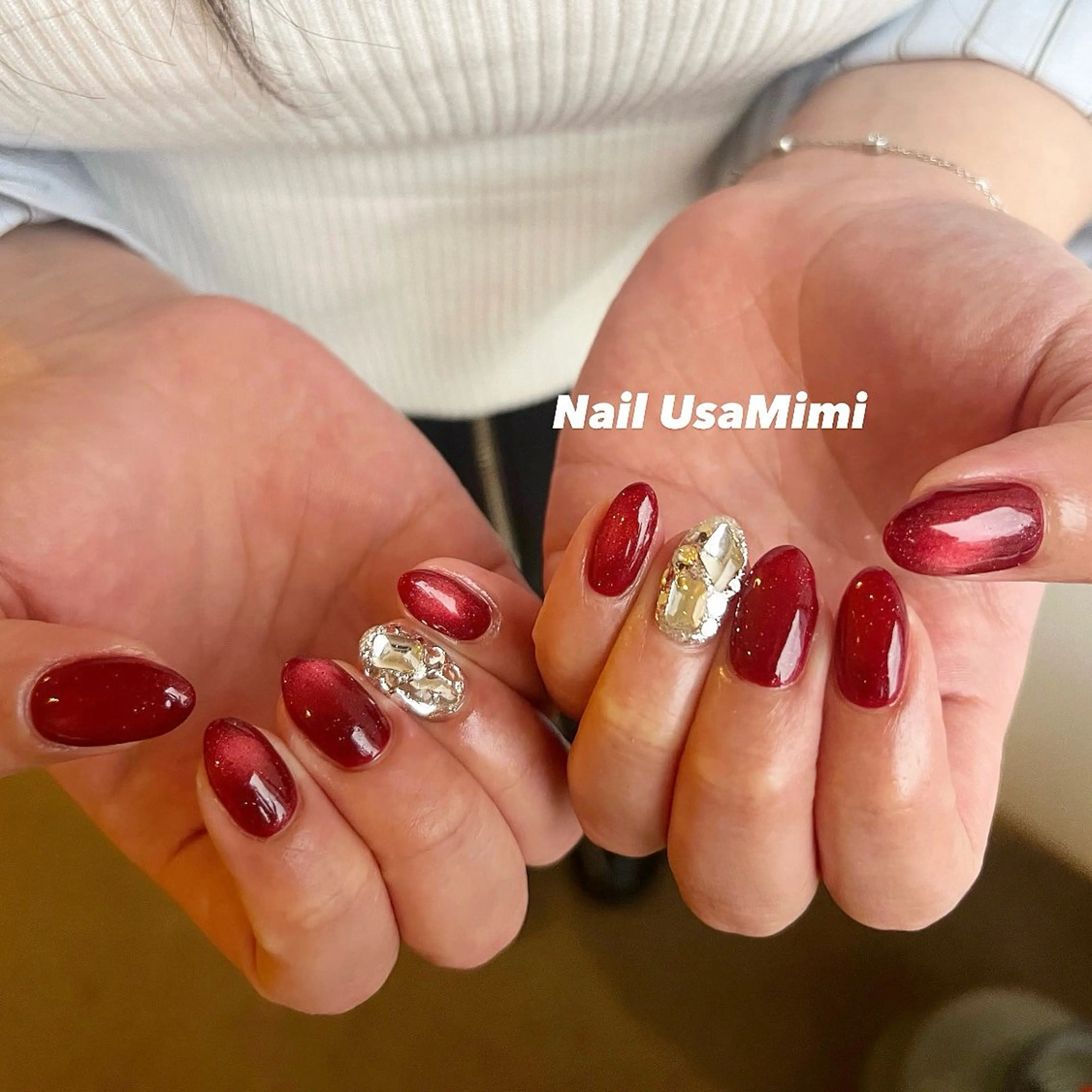 ネイル ハンドネイル 本町NailUsa Mimi RIKOのネイルデザイン