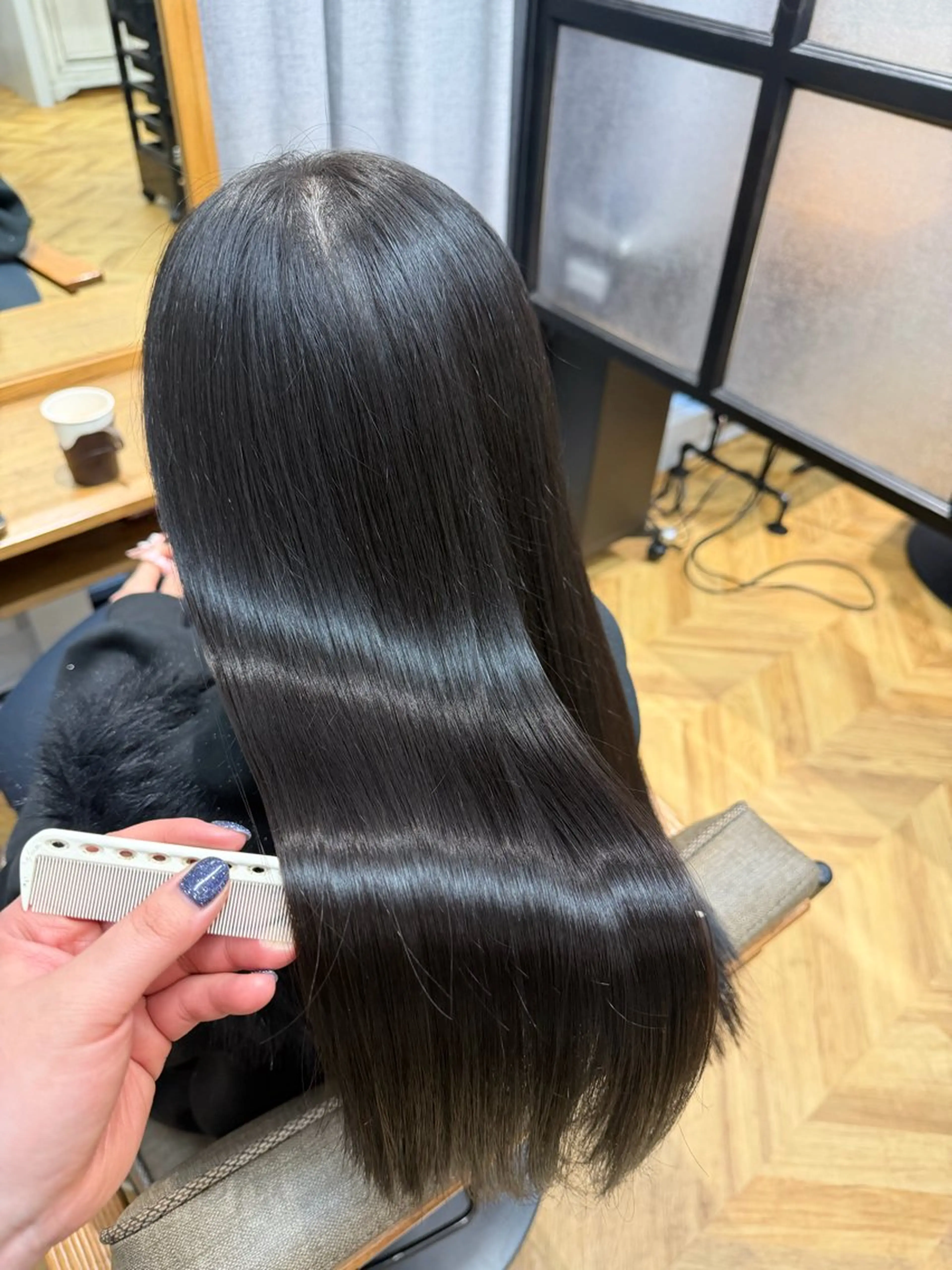 ロング パーマ ストレートパーマ カット 縮毛矯正 🪄✨艶髪✨🪄 いわさきのヘアスタイル