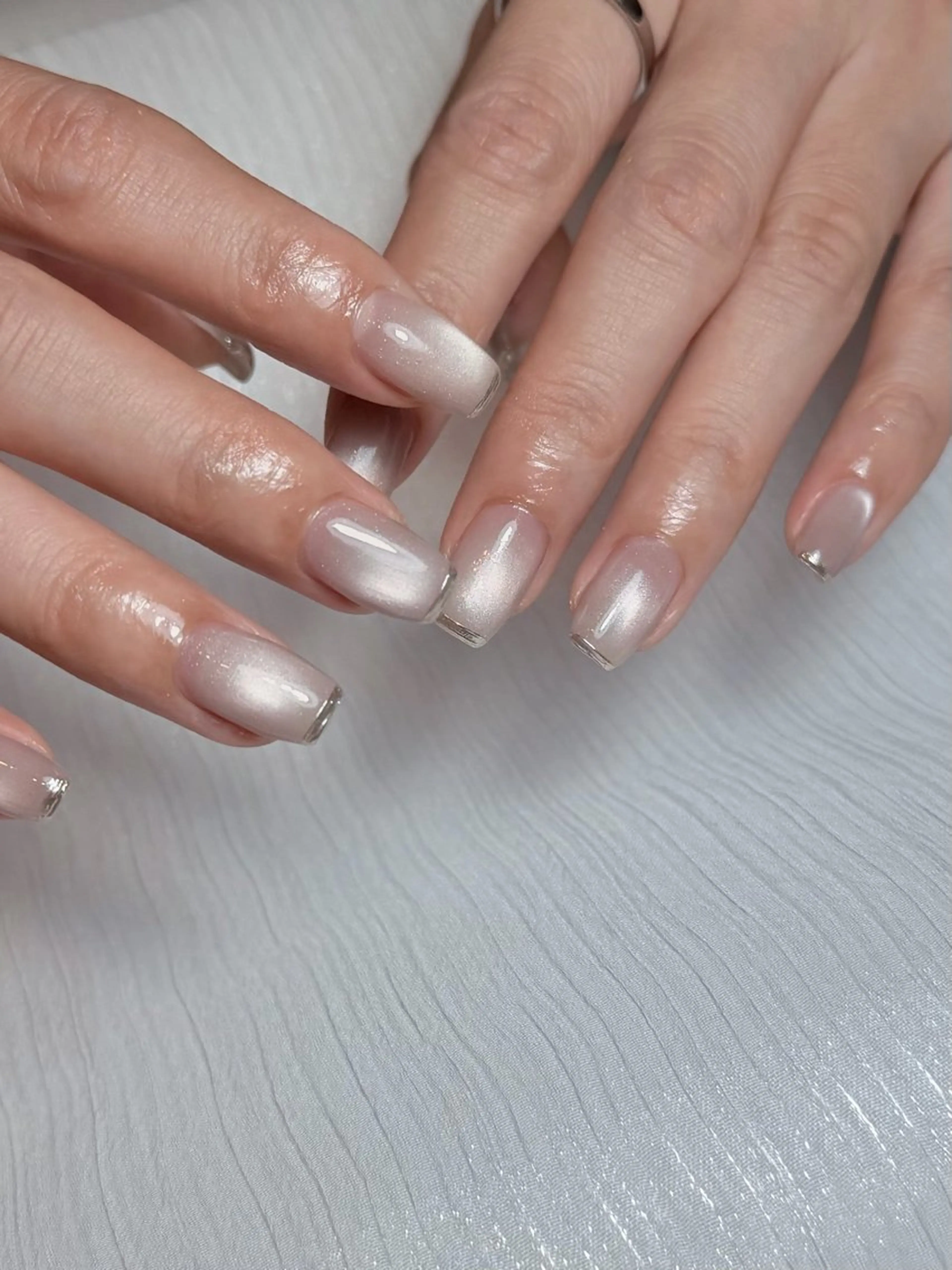 ネイル ミラーネイル ハンドネイル ciel nailのネイルデザイン