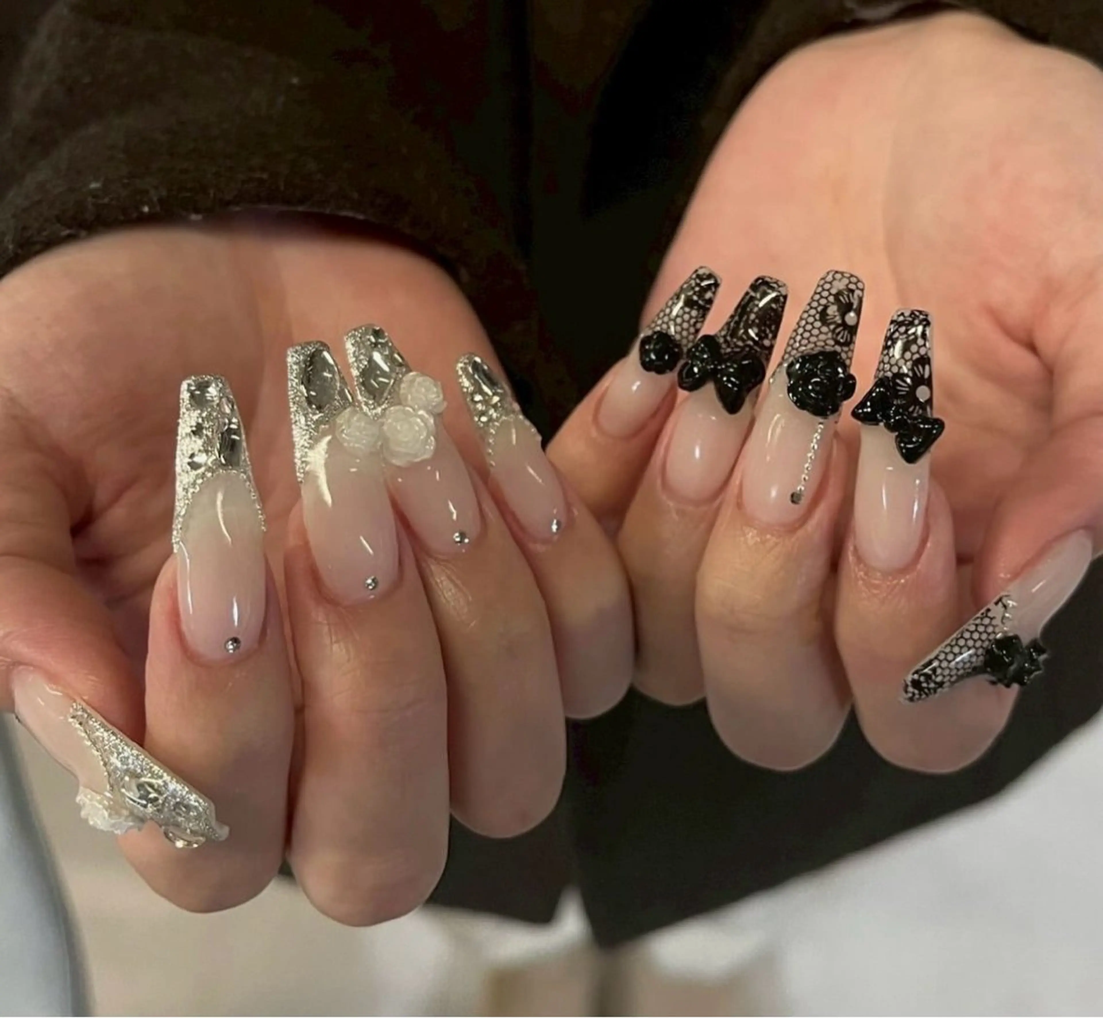 ネイル アートネイル フレンチネイル ジェルネイル ニュアンスネイル オフィスネイル ハンドネイル Nie Nail Shinokuboのネイルデザイン