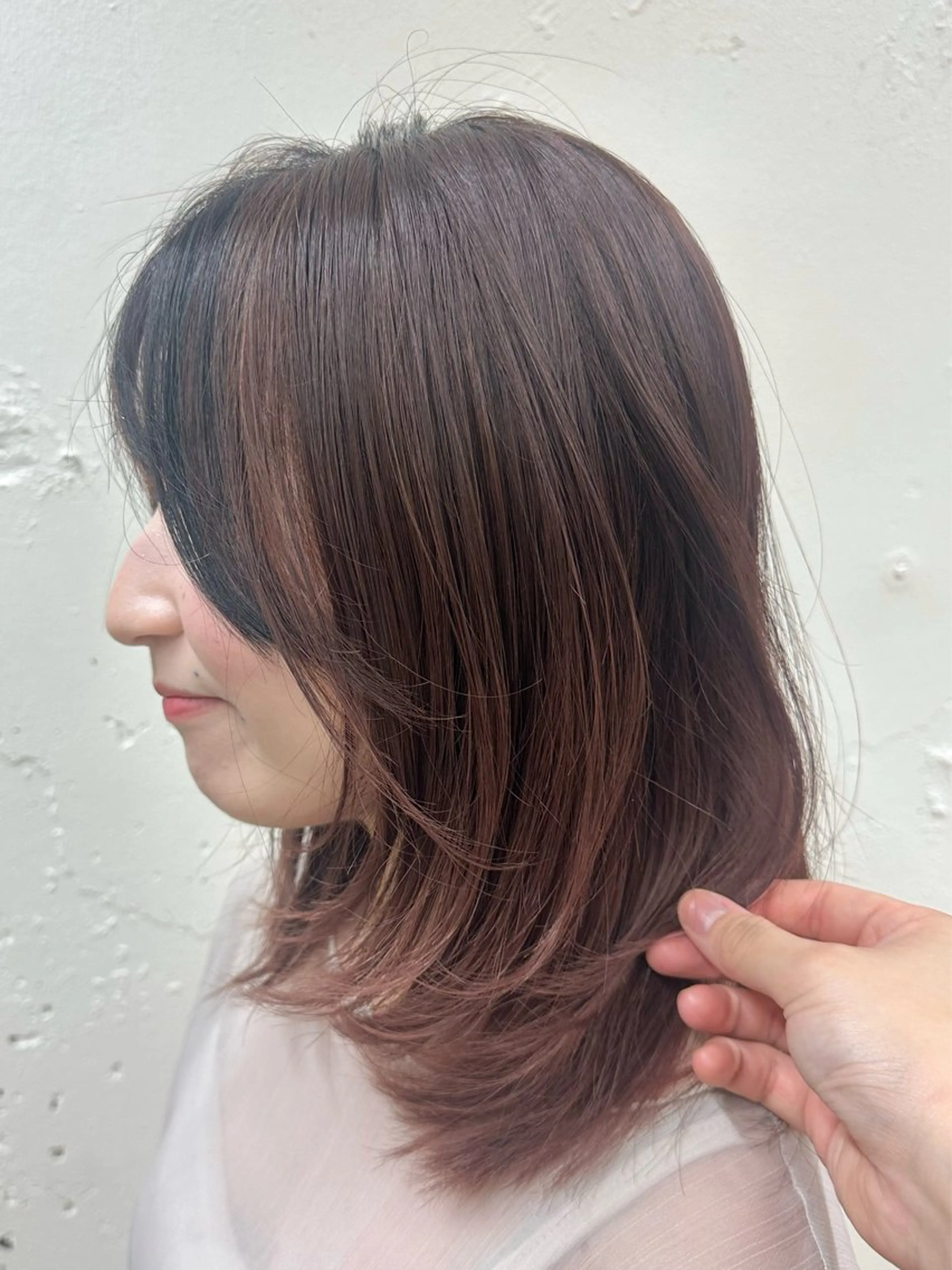 毎朝アイロン要らずになる前髪縮毛矯正🎀✨の写真