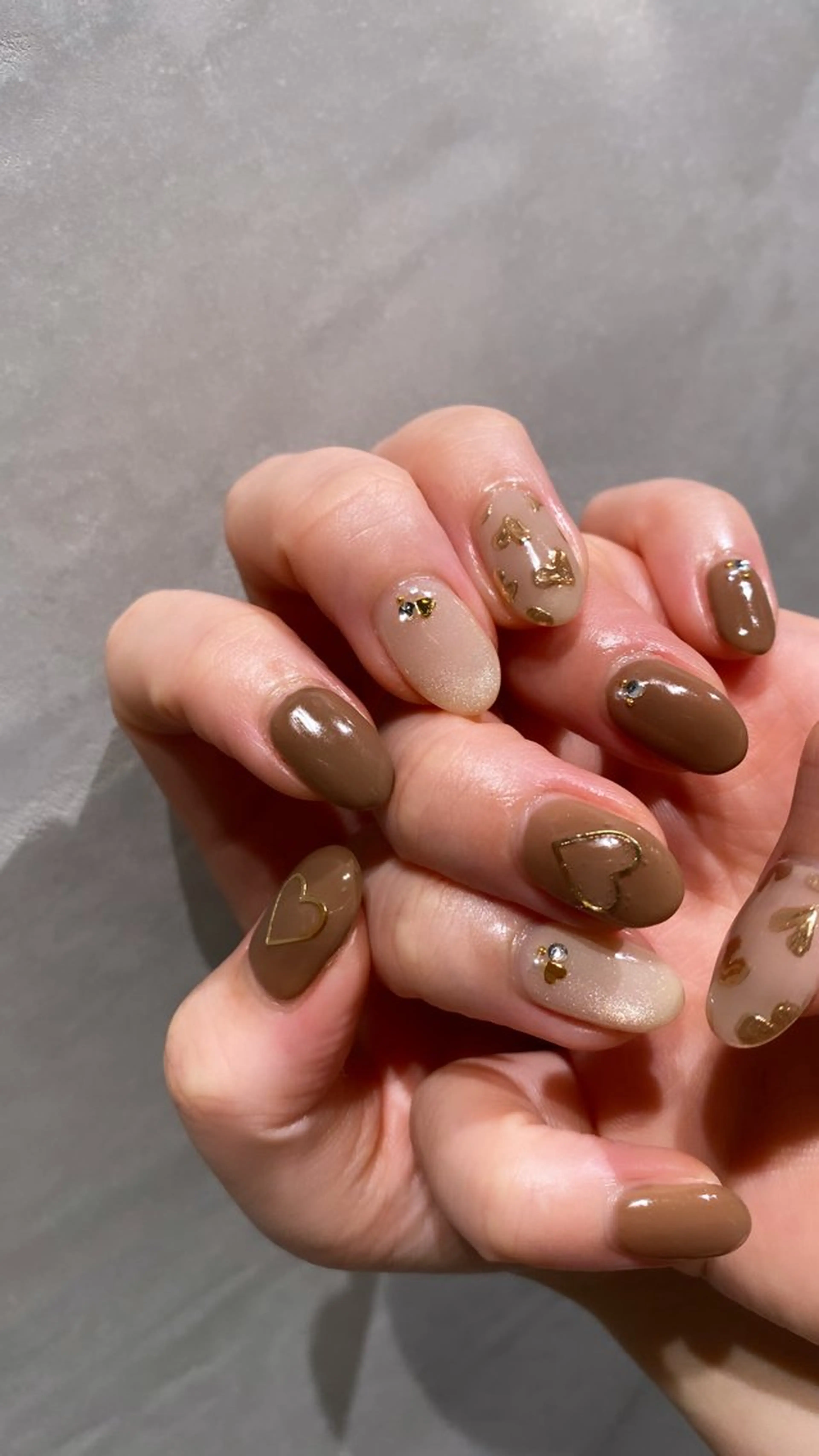 ネイル ハンドネイル Yuriko Omi パラジェル/渋谷のネイルデザイン