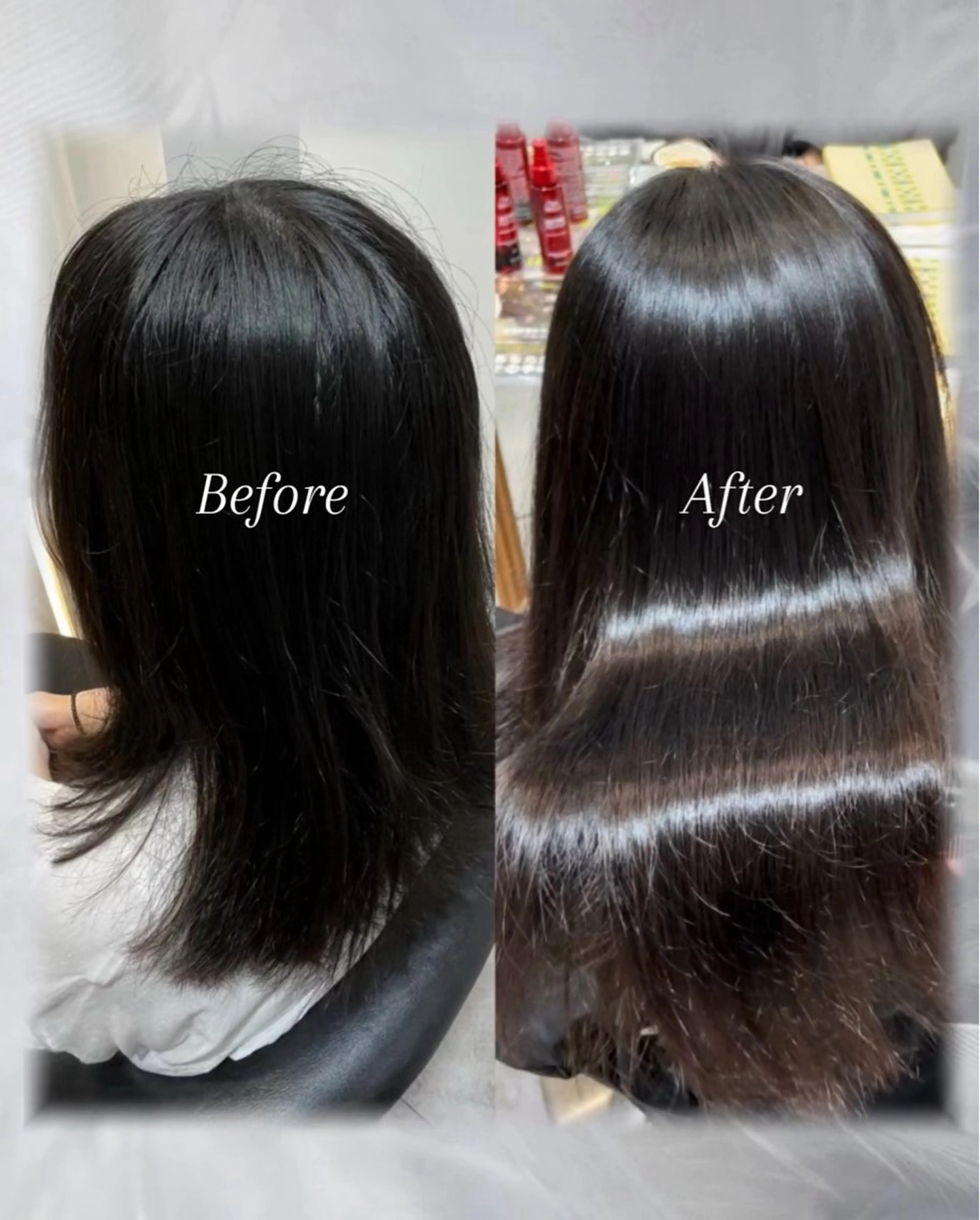 ロング 縮毛矯正 トリートメント ヘッドスパ Lond re Maison所属・骨格補正ショート/ パーマ🌸さくら🌸のヘアスタイル