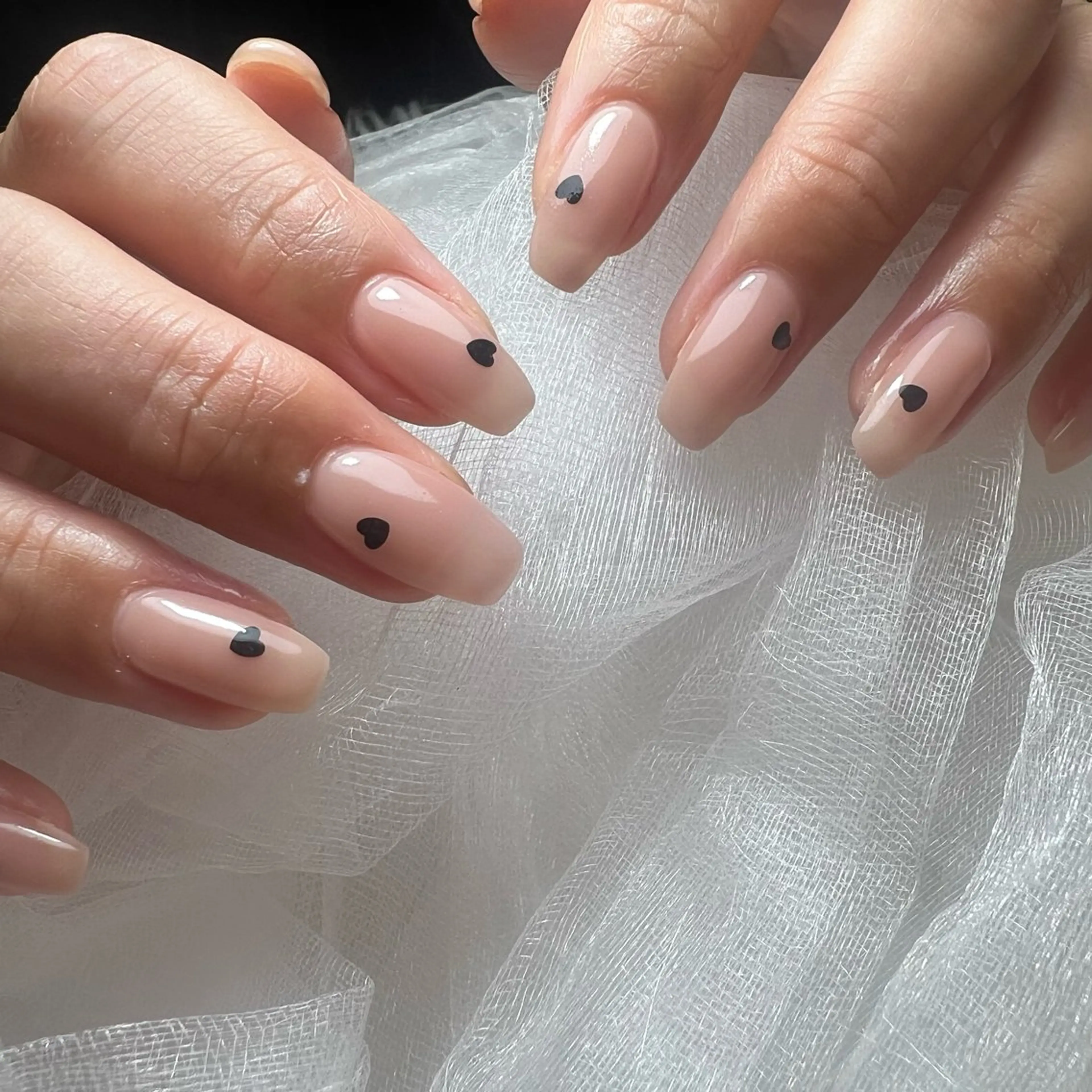 ネイル ハート ハンドネイル Lili beauty salon所属・Lilibeauty salonのネイルデザイン