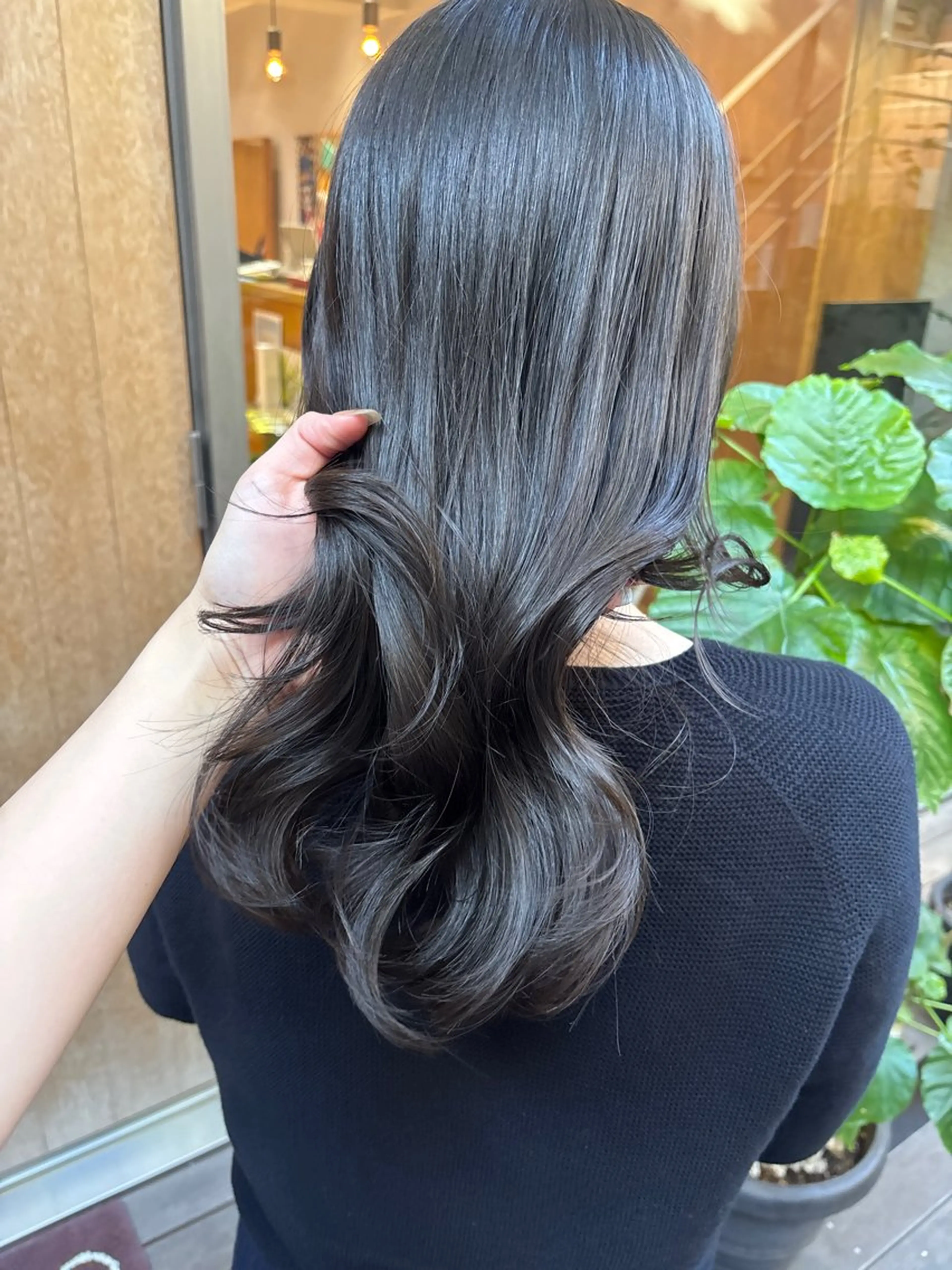 カラー 韓国風パーマ/ オリーブ🇰🇷あゆのヘアスタイル