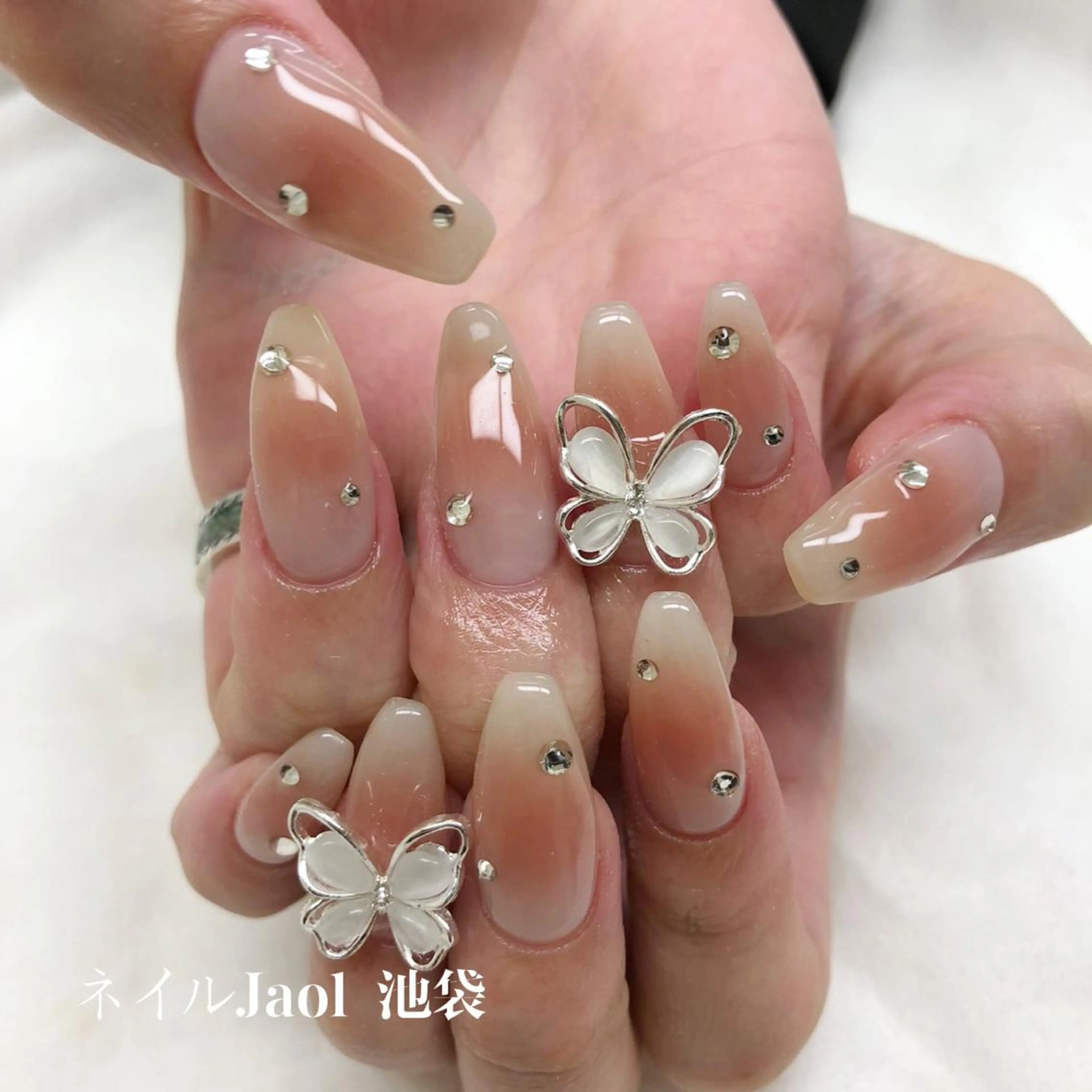 ロング ネイルJaol 池袋のネイルデザイン