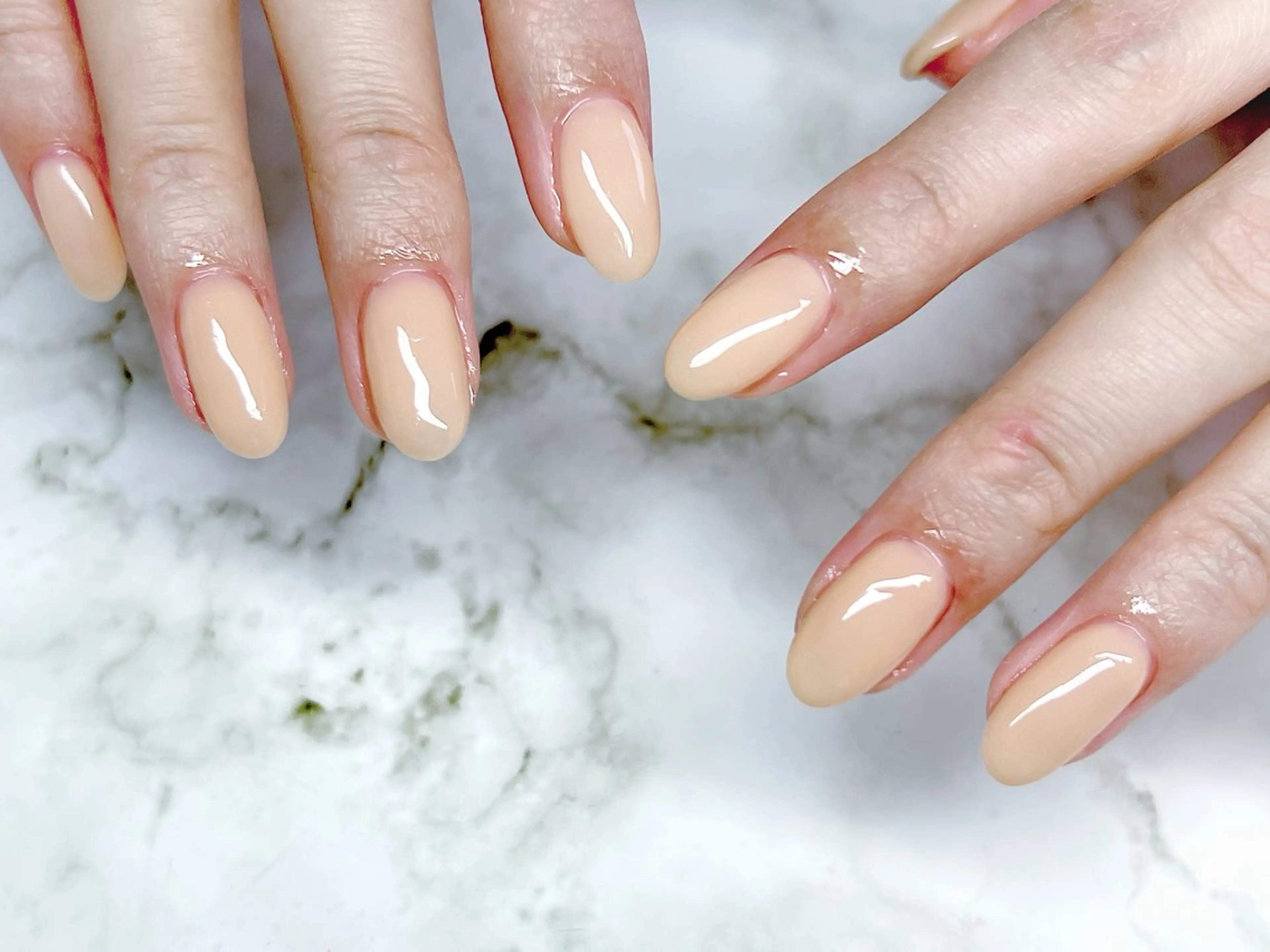 ネイル ワンカラーネイル ハンドネイル NailSalon MAHINAのネイルデザイン