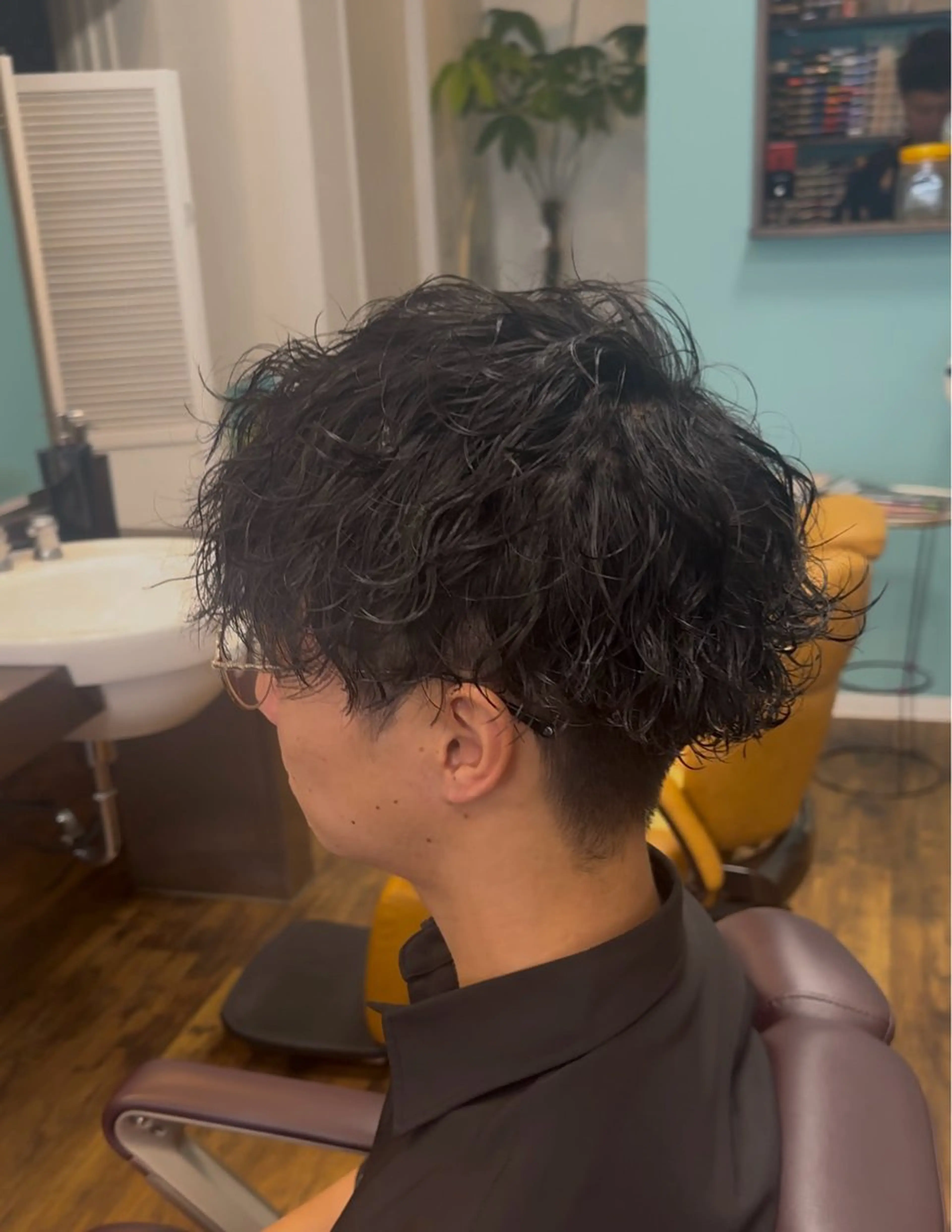 ショート パーマ メンズ 髪質改善特化美容師 酸性ストレート近藤俊のヘアスタイル