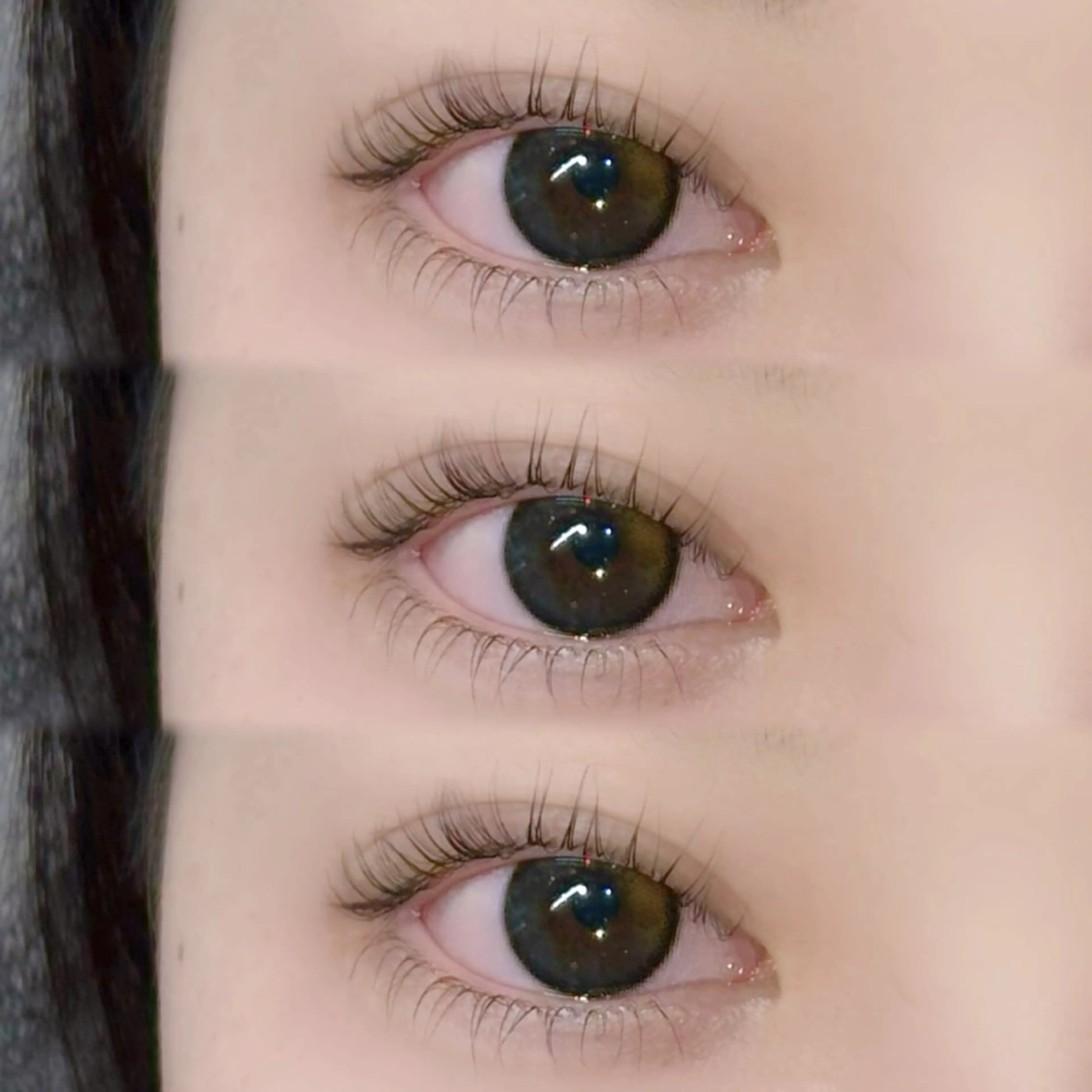 ケラチンラッシュリフト上下まつ毛パーマ《予約リクエスト必須》《練習モデル》の写真