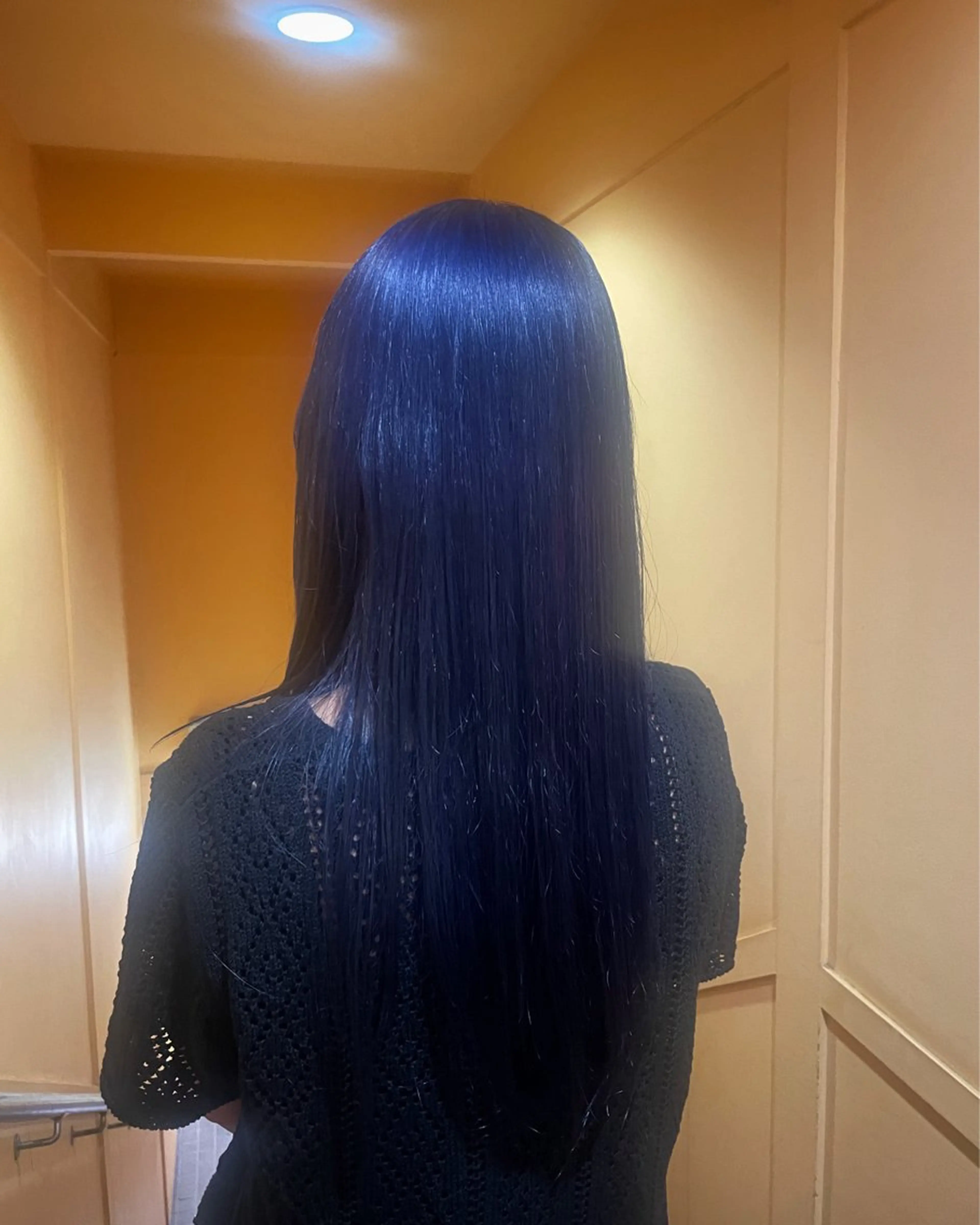 ロング ヘアカラー 大谷 羽音のヘアスタイル