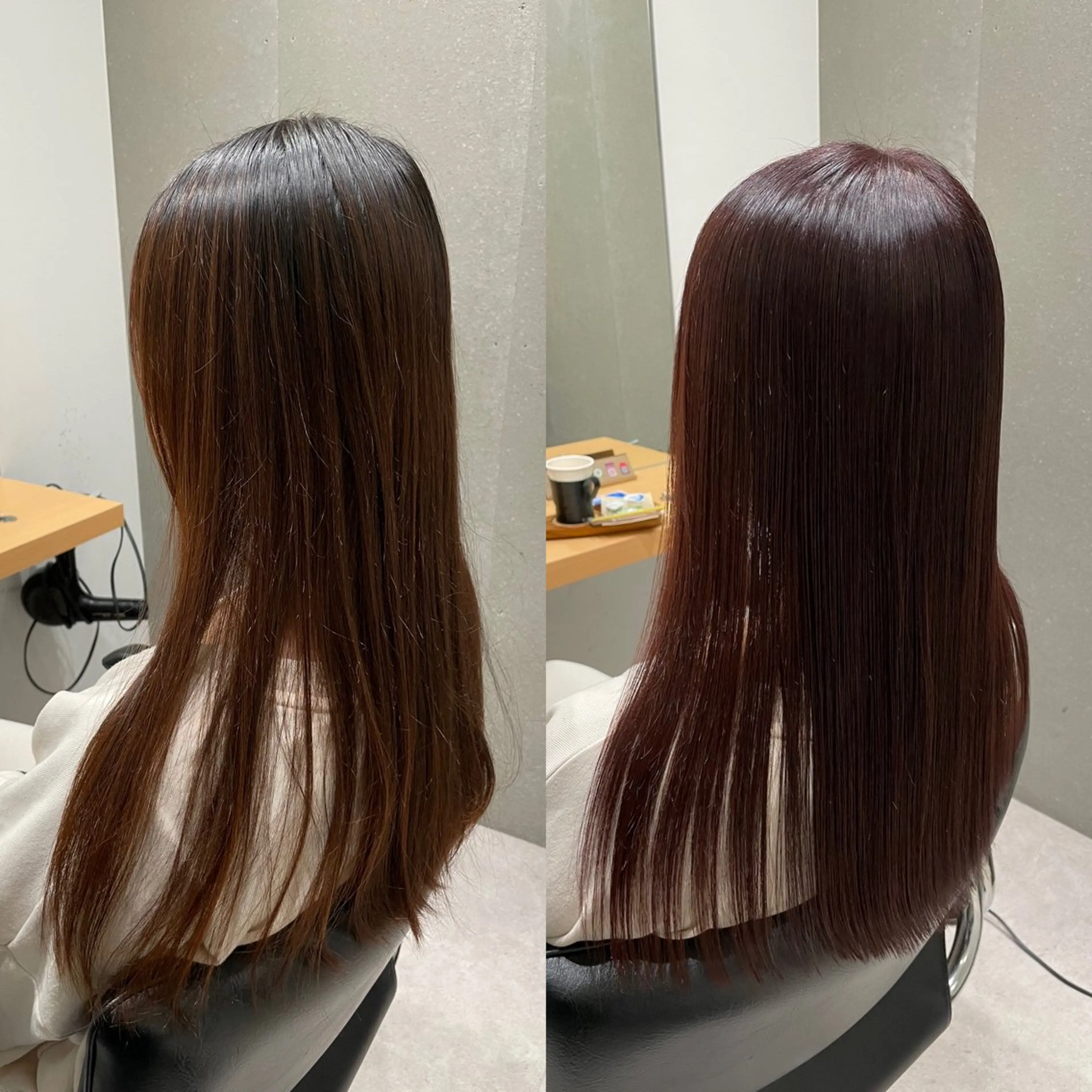 ミディアム カラー トリートメント 髪質改善ヘアケア 艶髪特化/上田のヘアスタイル