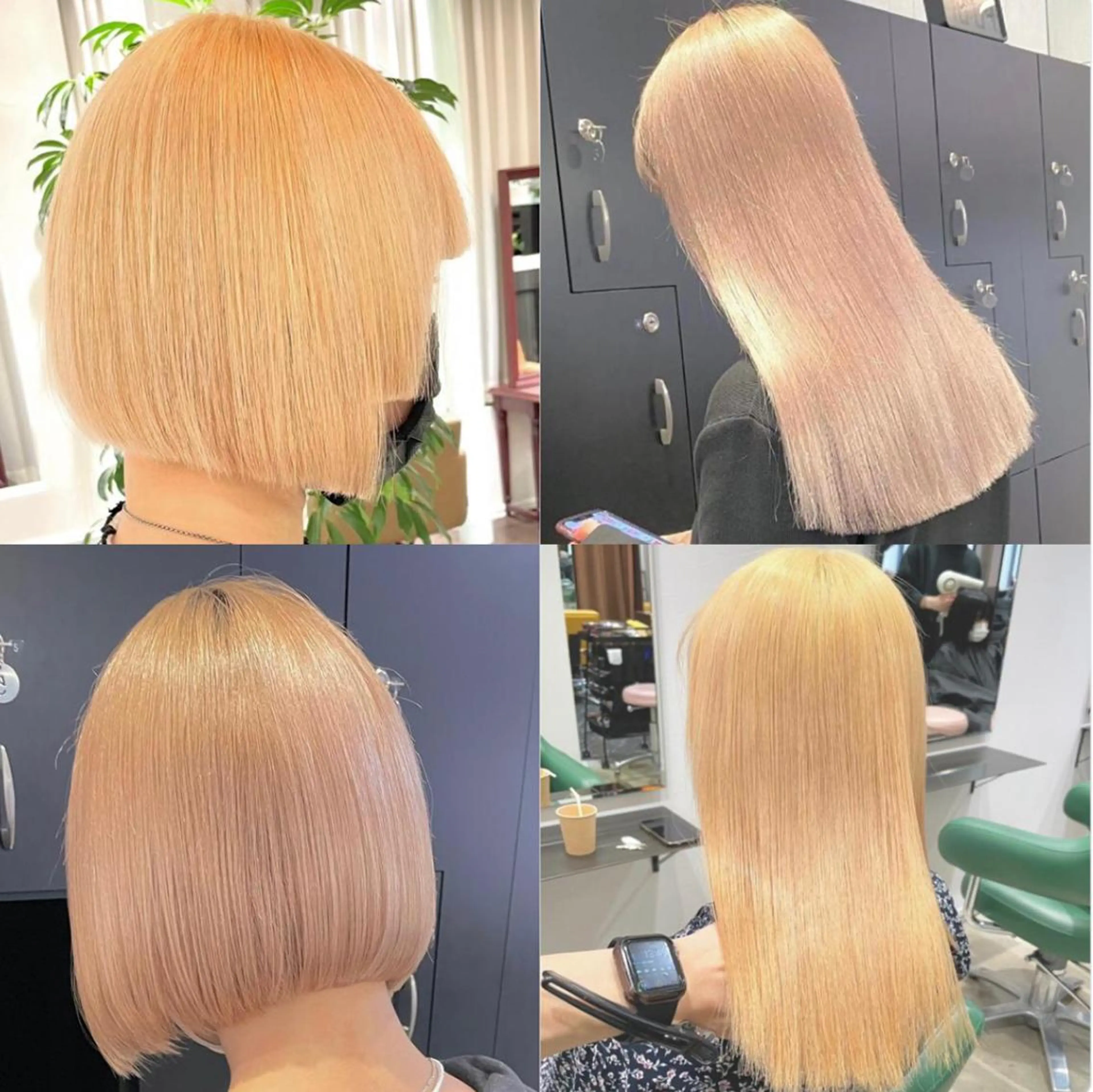 セミロング カラー ヘアアレンジ ヘアカラー 🌹TikTok４万 ﾌｫﾛﾜｰ🌹AKIのヘアスタイル