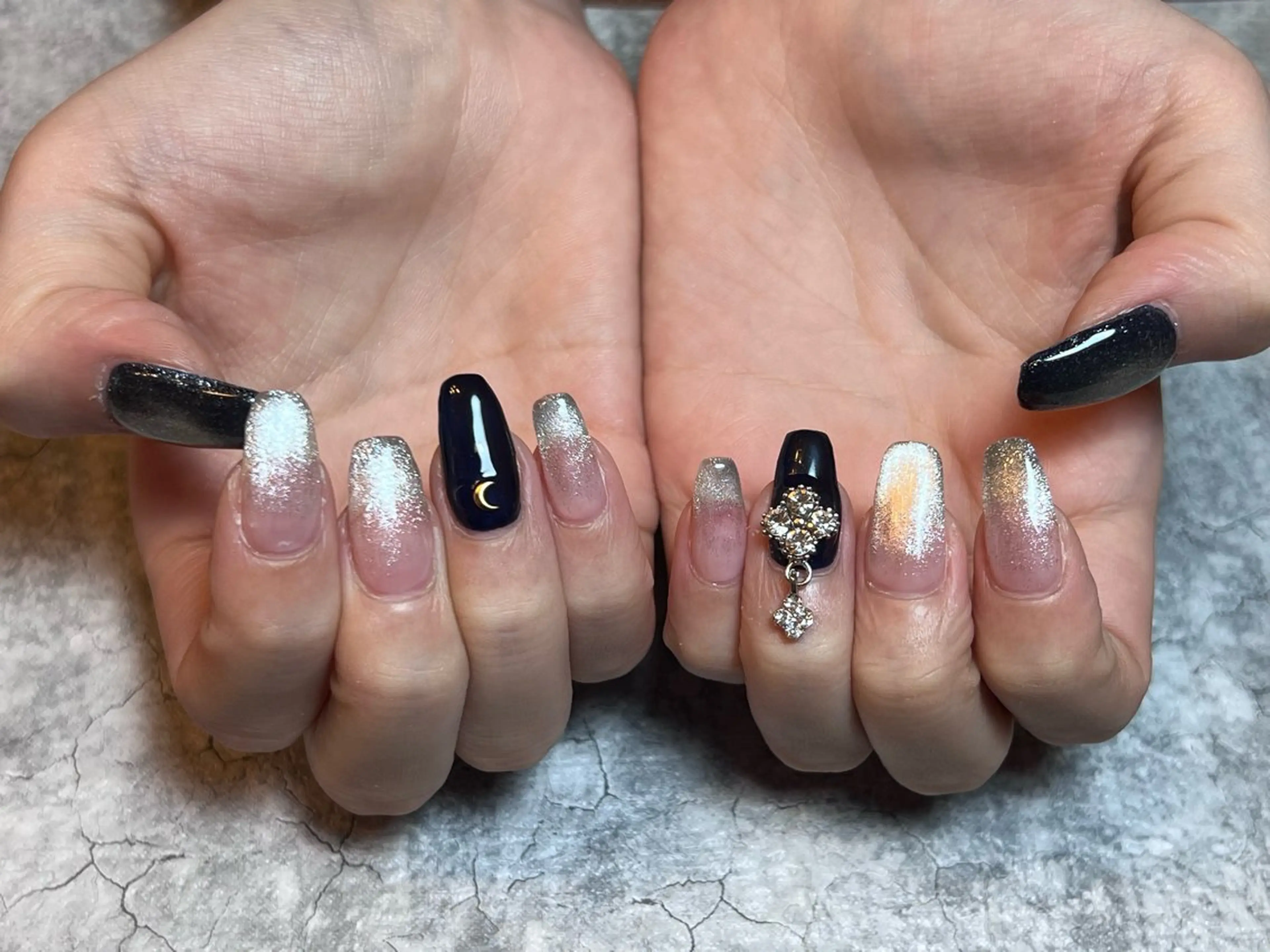 ネイル 持ち込み 自由が丘サロン あやめ💅のネイルデザイン