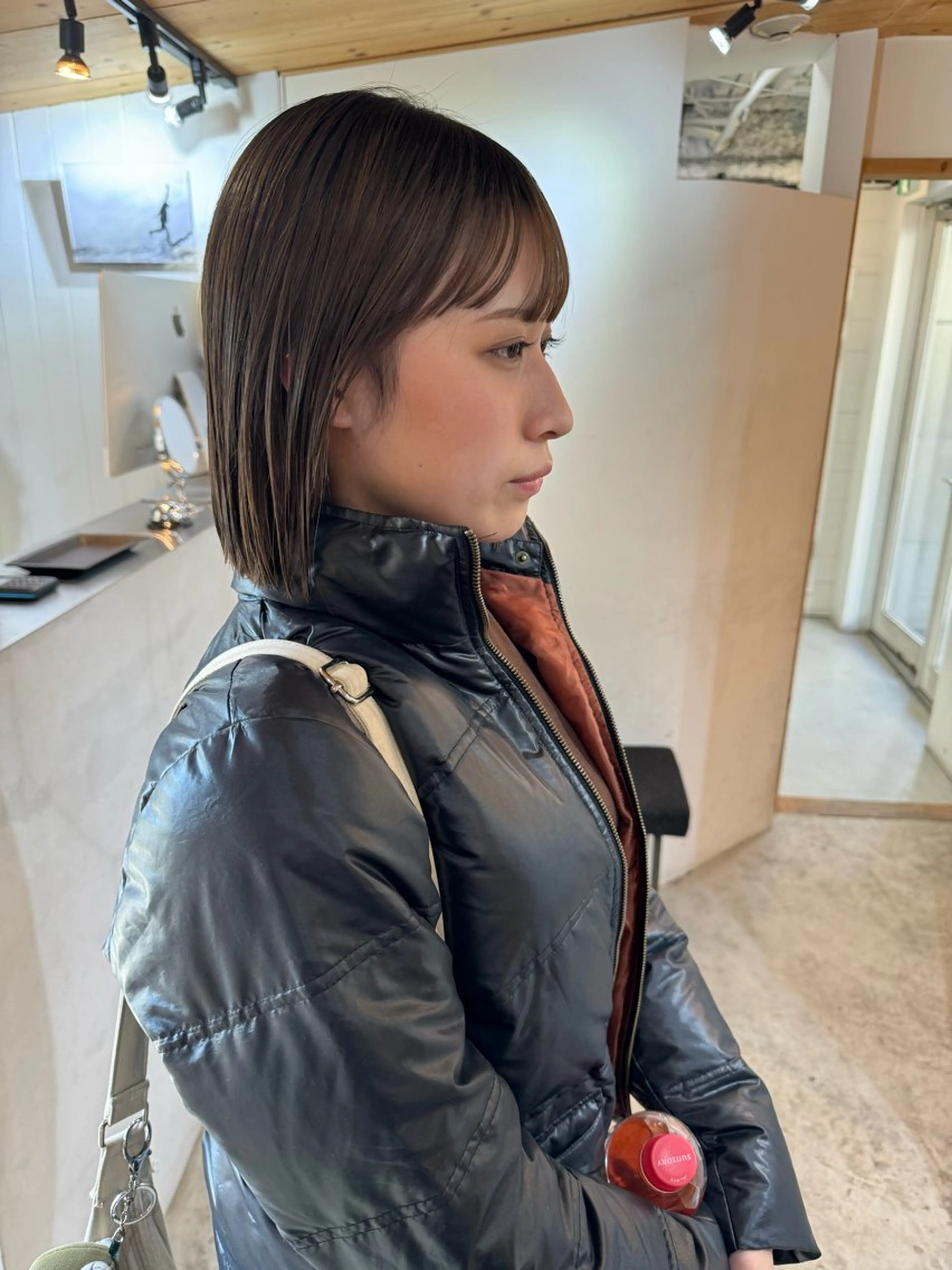 カラー Rico / bob/グレージュのヘアスタイル