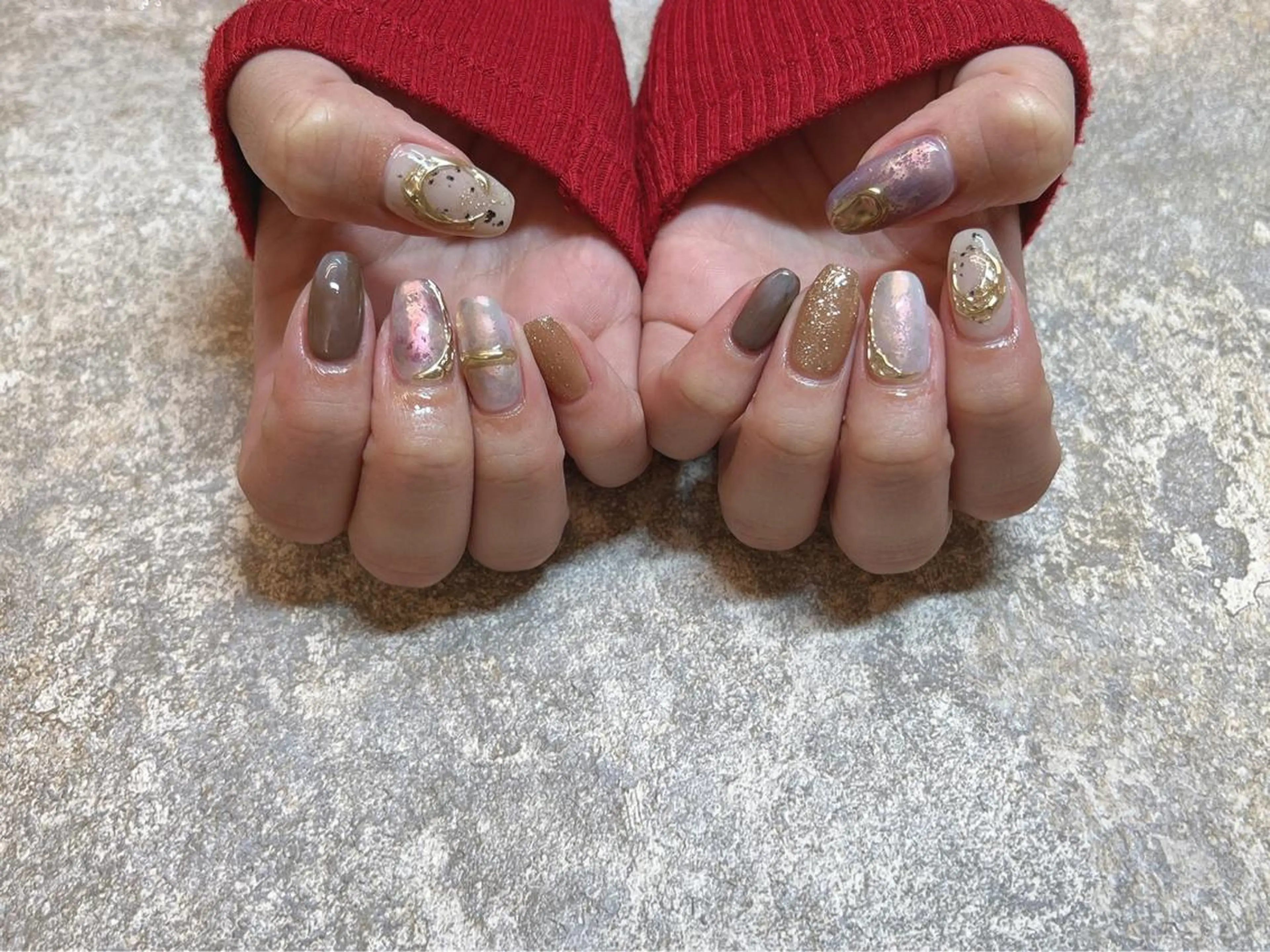 ネイル ハンドネイル LOVE NAIL 💕Sonoのネイルデザイン